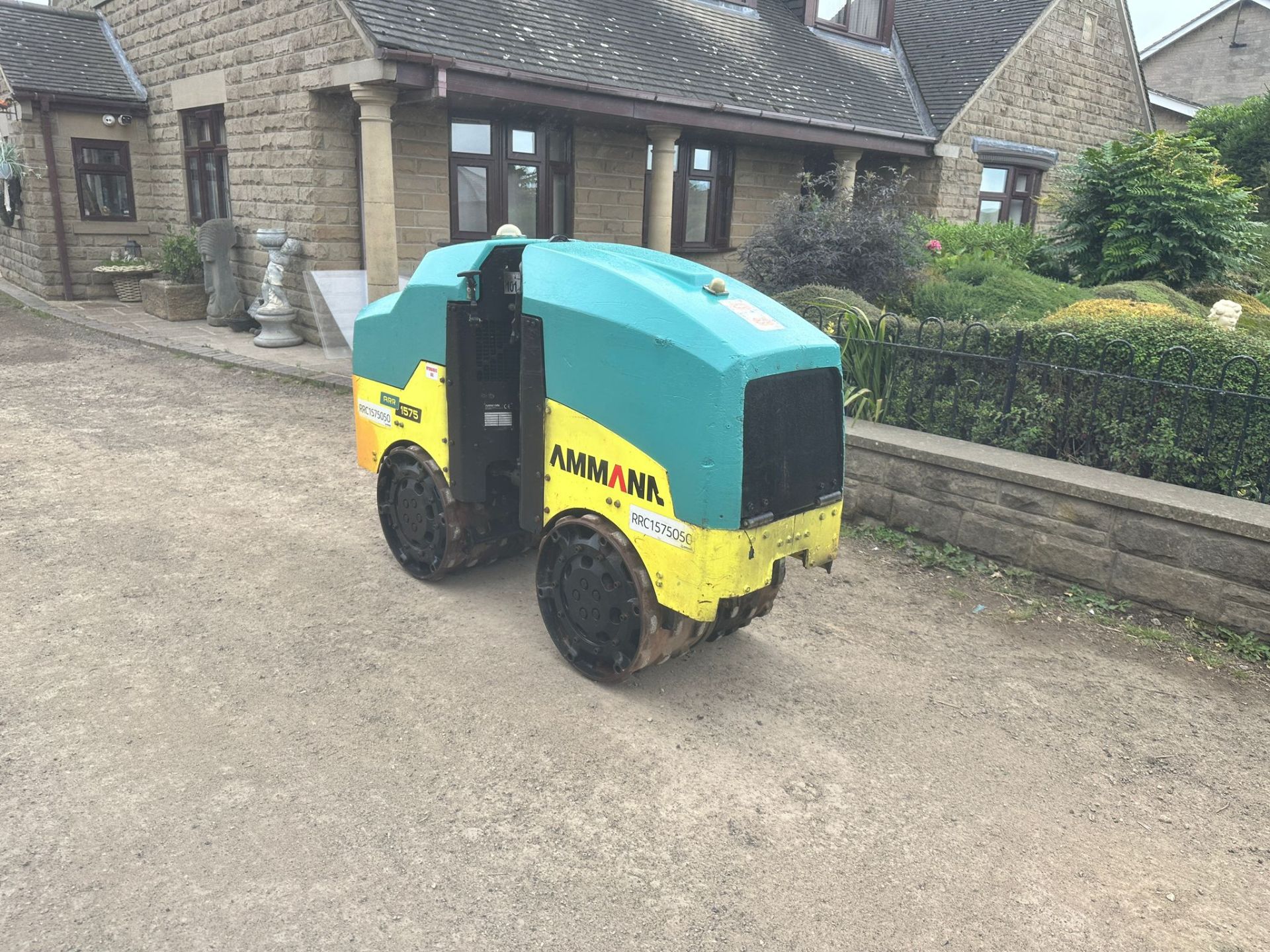 2018 AMMANN ARR1575 REMOTE CONTROLLED TRENCH ROLLER *PLUS VAT* - Image 5 of 12
