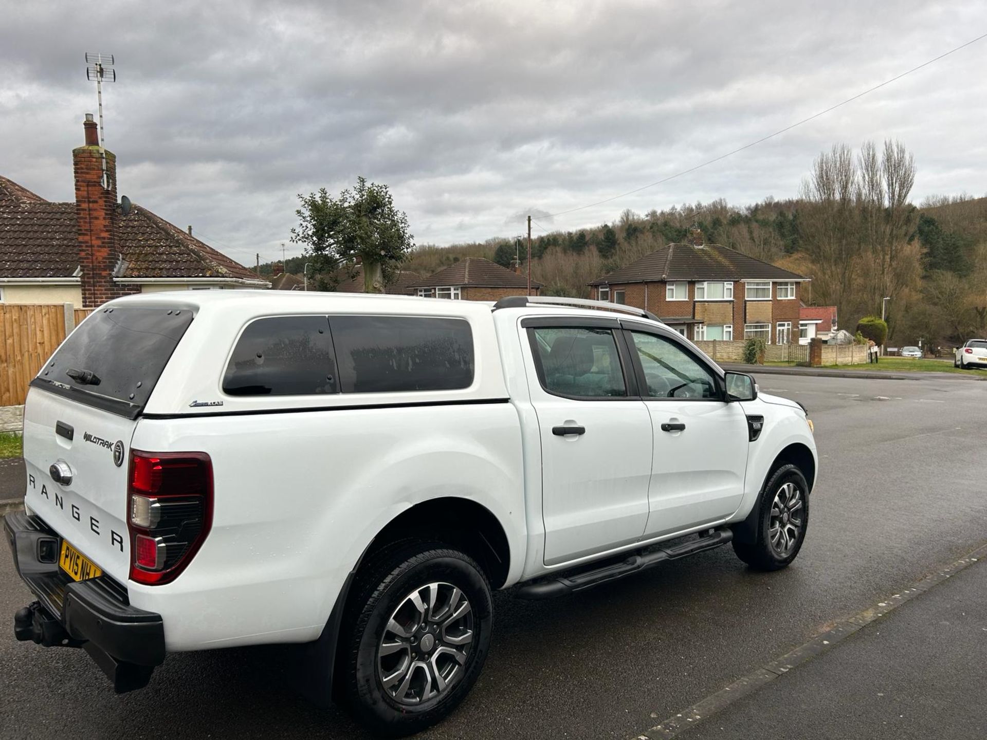 2015 FORD RANGER WILDTRAK 4X4 TDCI AUTO WHITE PICK UP *NO VAT* - Image 14 of 23