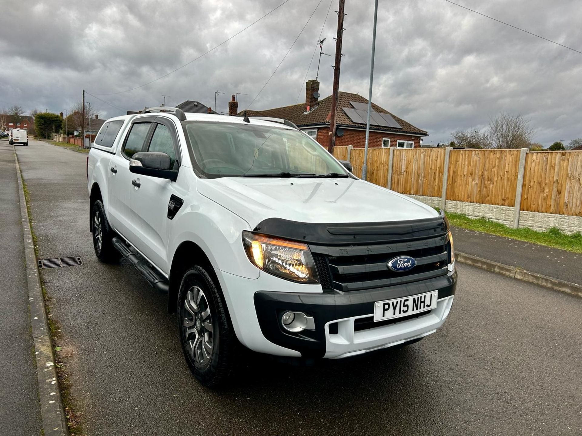 2015 FORD RANGER WILDTRAK 4X4 TDCI AUTO WHITE PICK UP *NO VAT*