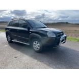 2005/05 REG HYUNDAI TUCSON CRTD CDX 2.0 DIESEL MANUAL BLACK *NO VAT*