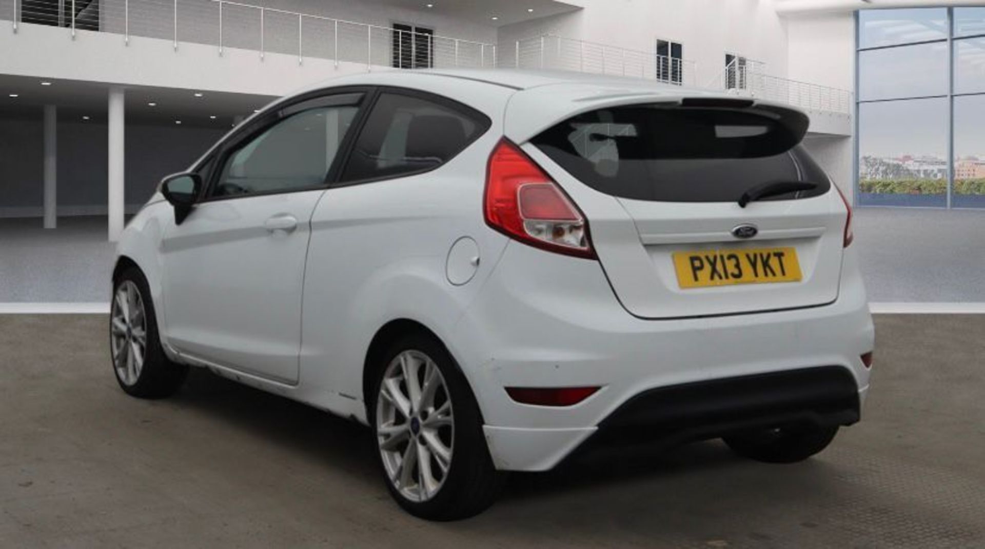 2013 FORD FIESTA ZETEC S ECOBOOST WHITE HATCHBACK *NO VAT* - Bild 4 aus 10