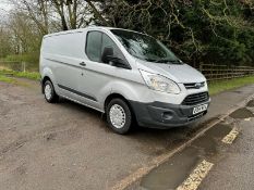 2014/64 REG FORD TRANSIT CUSTOM 270 TREND ETECH 2.2 DIESEL SILVER PANEL VAN *NO VAT*