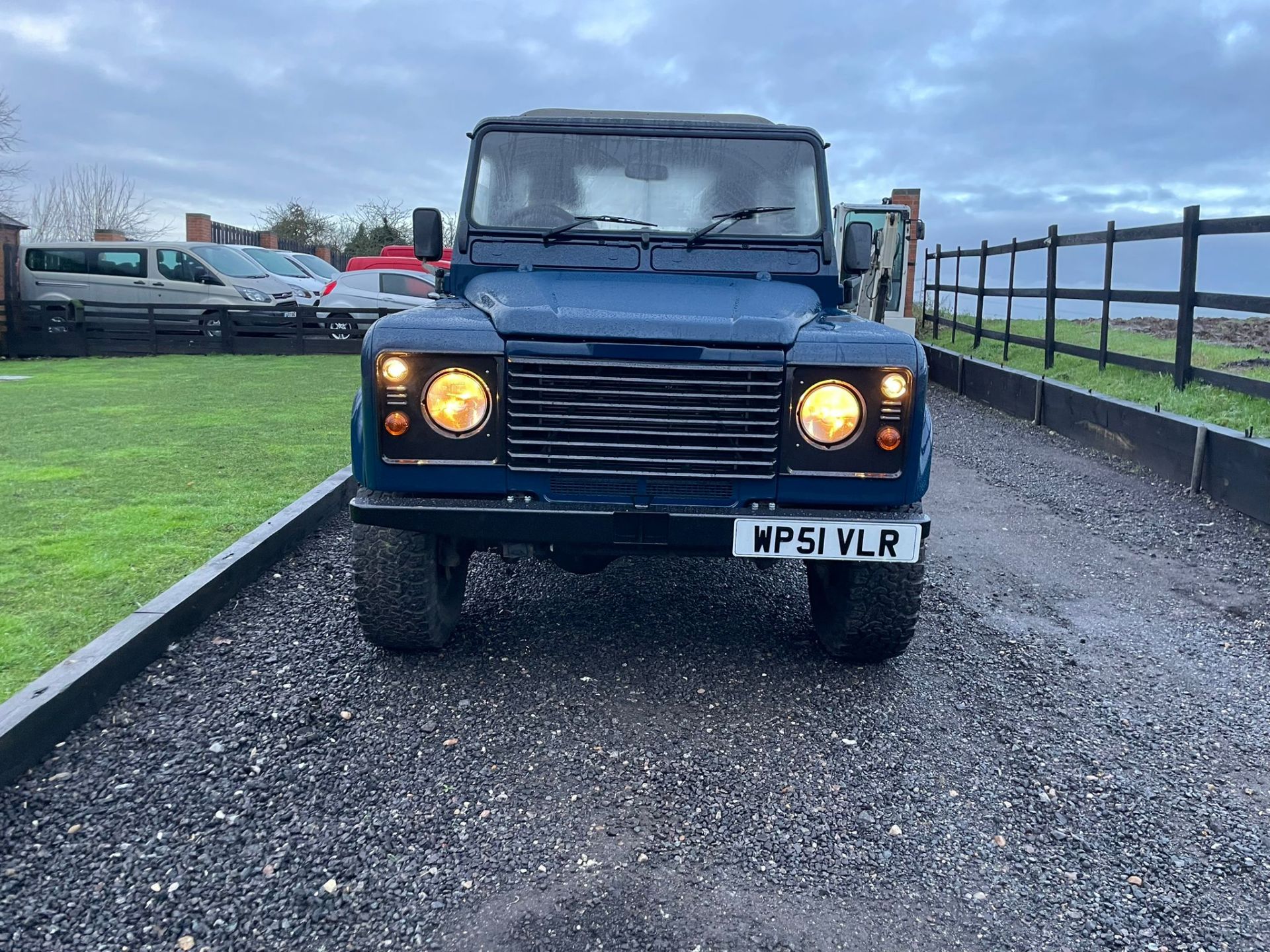 2002 LAND ROVER DEFENDER 90 TD5 BLUE CAR *PLUS VAT* - Bild 2 aus 15