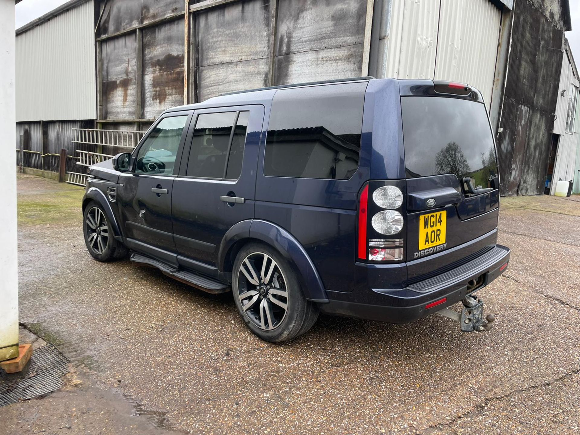2014 LAND ROVER DISCOVERY XS SDV6 AUTO BLUE CAR DERIVED VAN - NON RUNNER PROJECT WITH PARTS *NO VAT* - Bild 5 aus 13