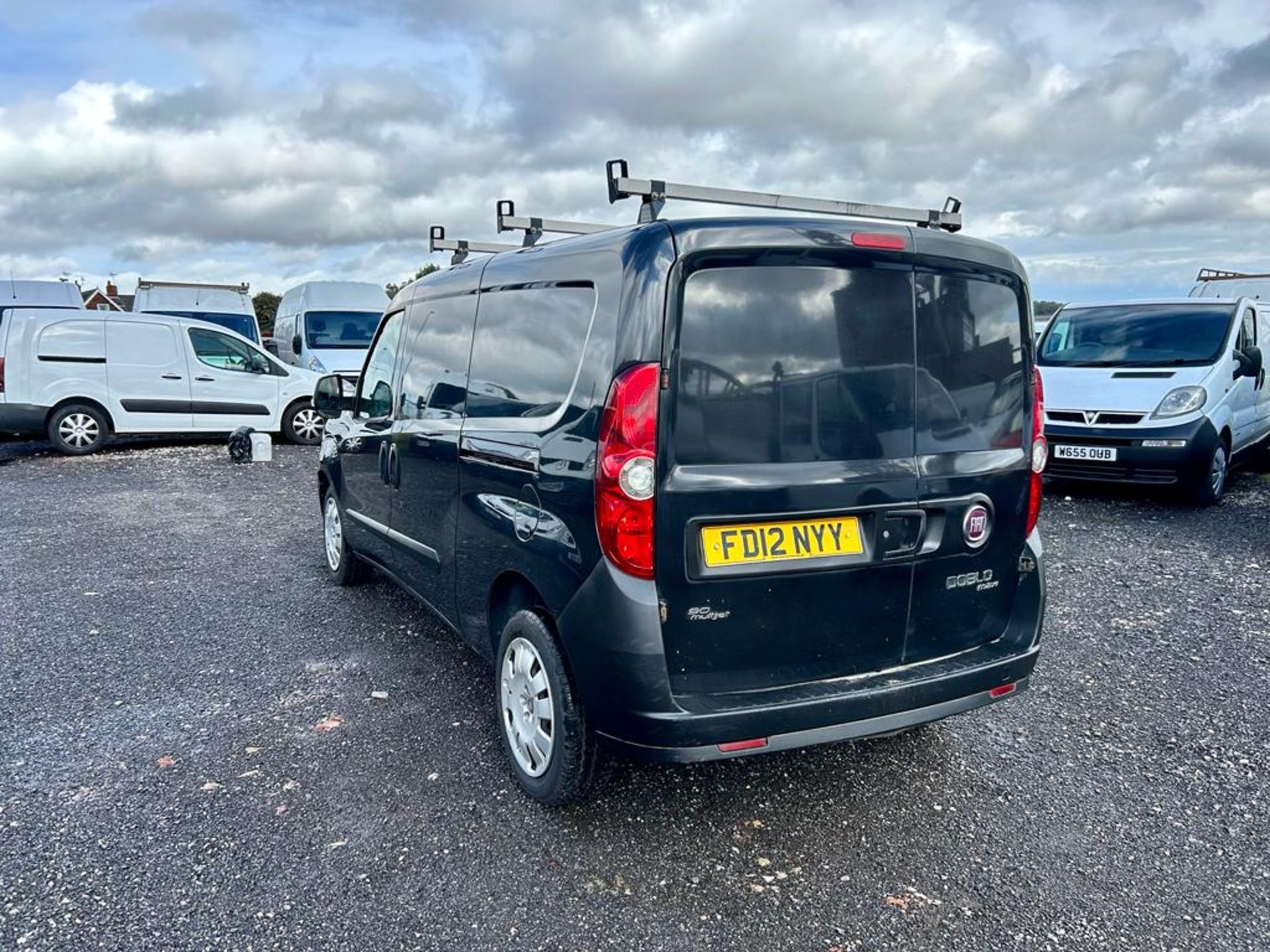 2012 FIAT DOBLO 16V MULTIJET BLACK PANEL VAN *NO VAT* - Image 6 of 12