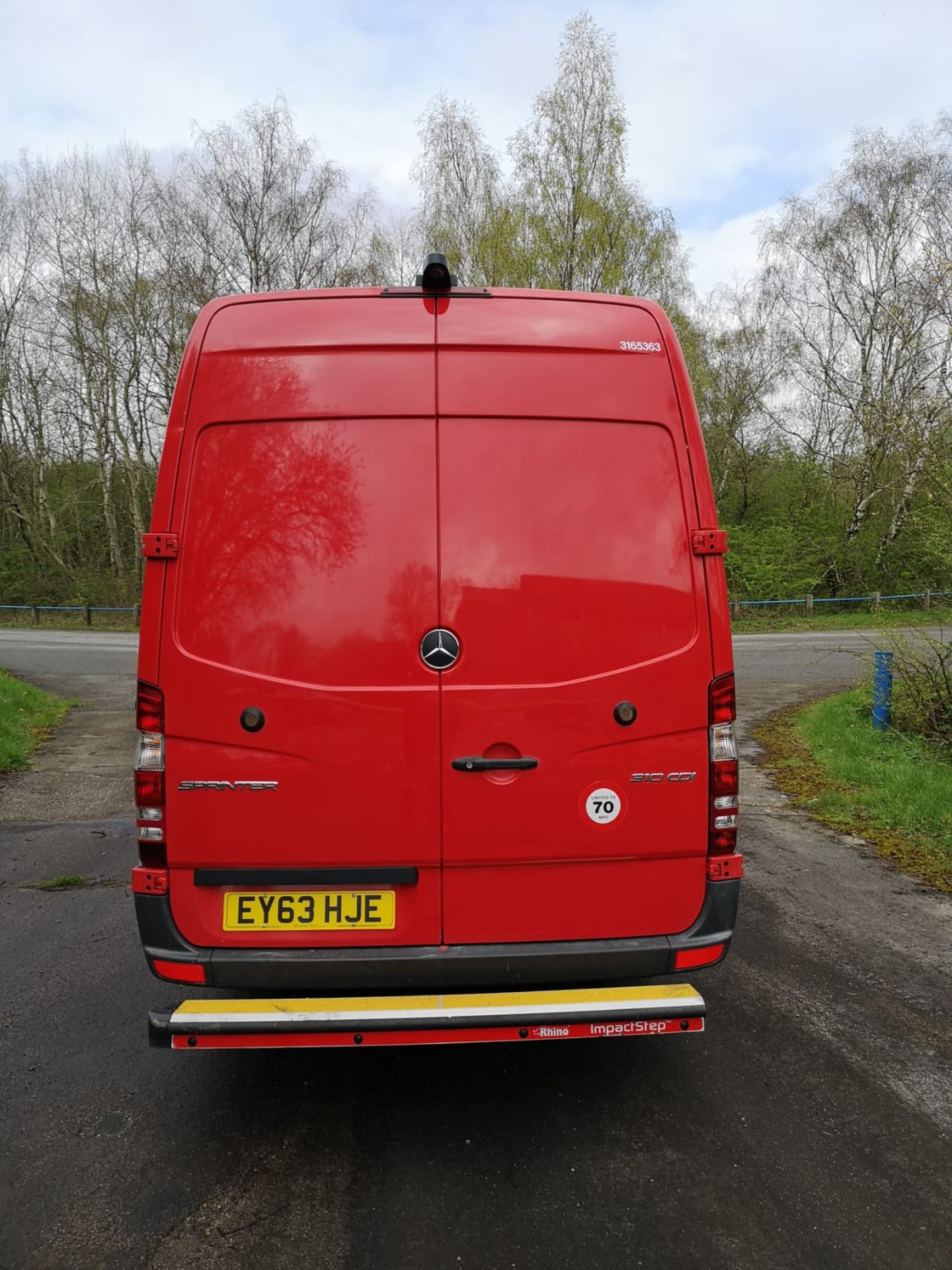 2013 MERCEDES-BENZ SPRINTER 310 CDI RED PANEL VAN *NO VAT* - Image 7 of 17