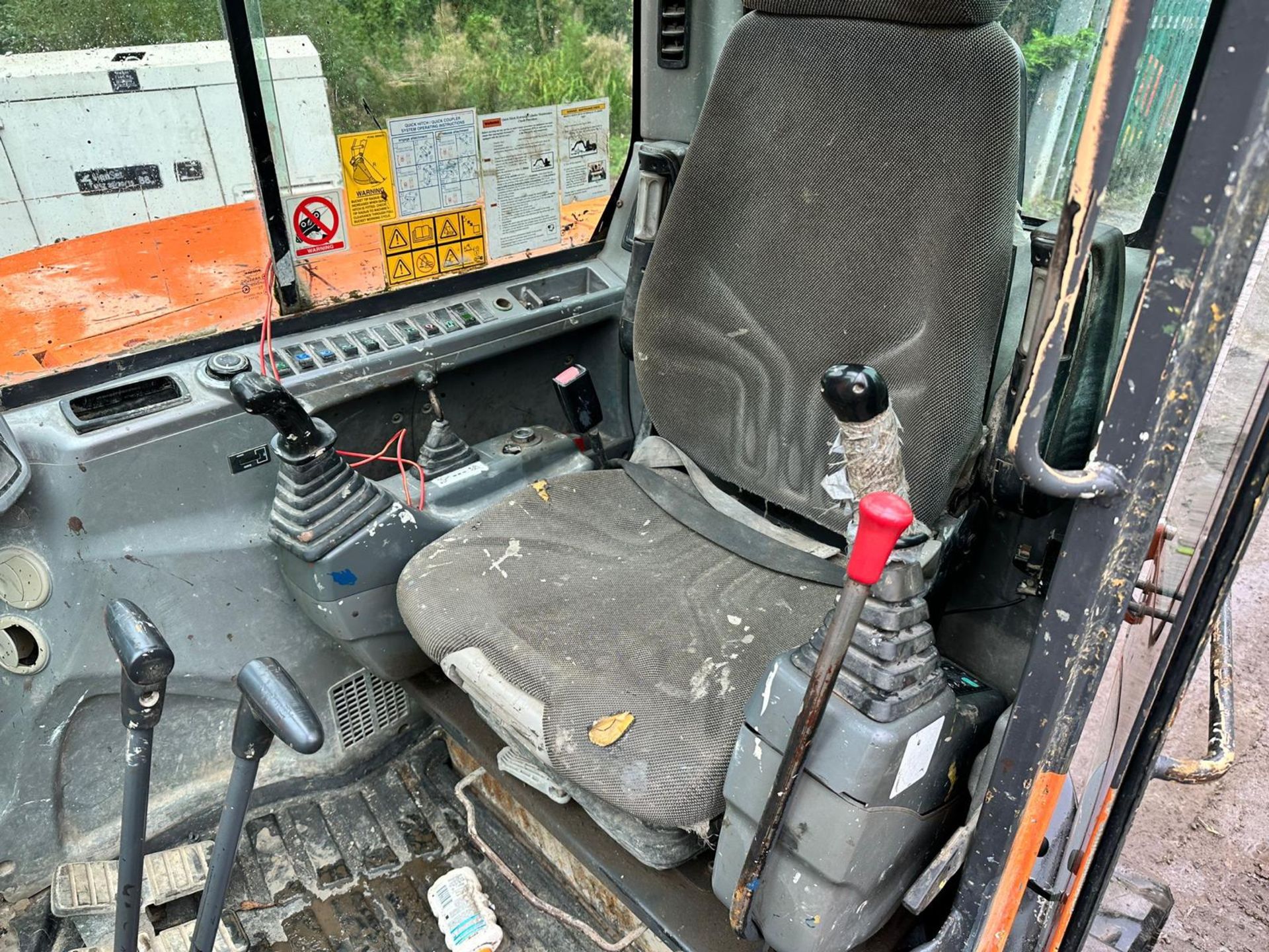 2012 DOOSAN DX80R EXCAVATOR WITH 5 TINE ORANGE PEEL GRAB *PLUS VAT* - Bild 20 aus 23