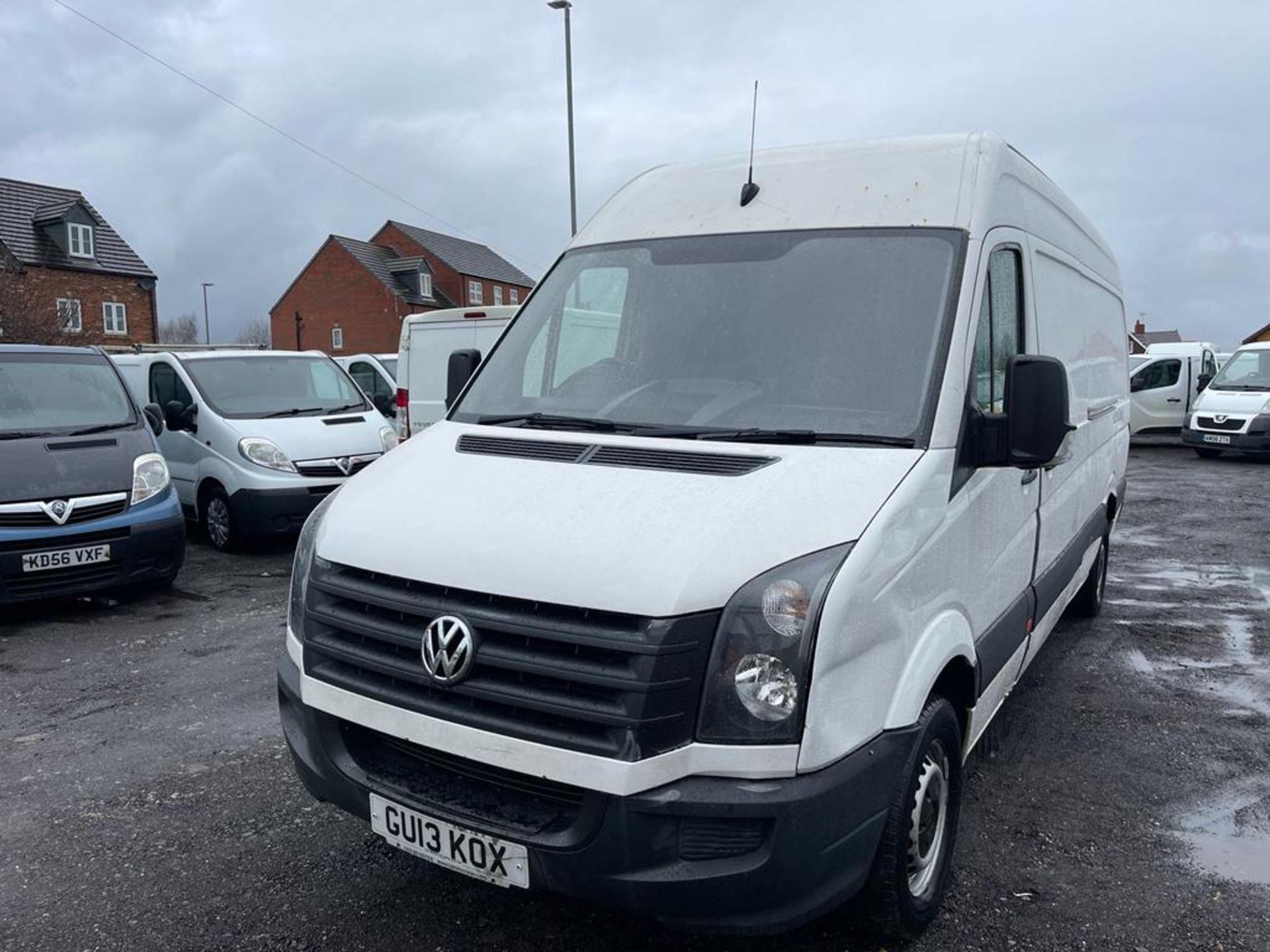 2013 VOLKSWAGEN CRAFTER CR35 TDI 136 LWB WHITE VAN *NO VAT*