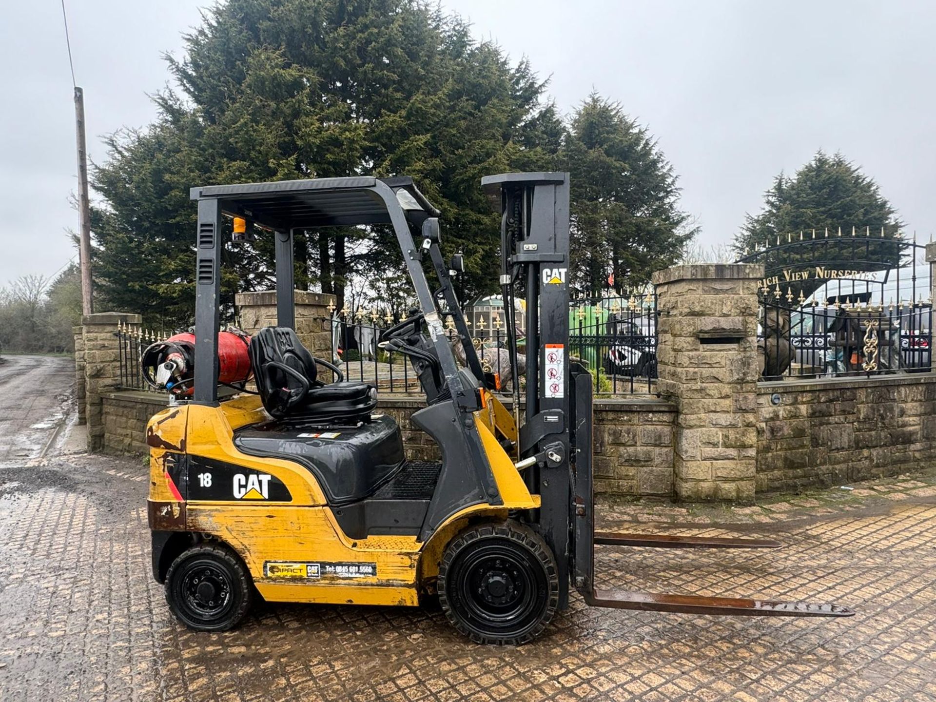 2017 CAT GP18NT 1.8 TON FORKLIFT *PLUS VAT* - Image 8 of 13