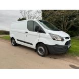 2016/66 REG FORD TRANSIT CUSTOM 290 2.0 DIESEL MANUAL PANEL VAN, SHOWING 1 FORMER KEEPER *PLUS VAT*