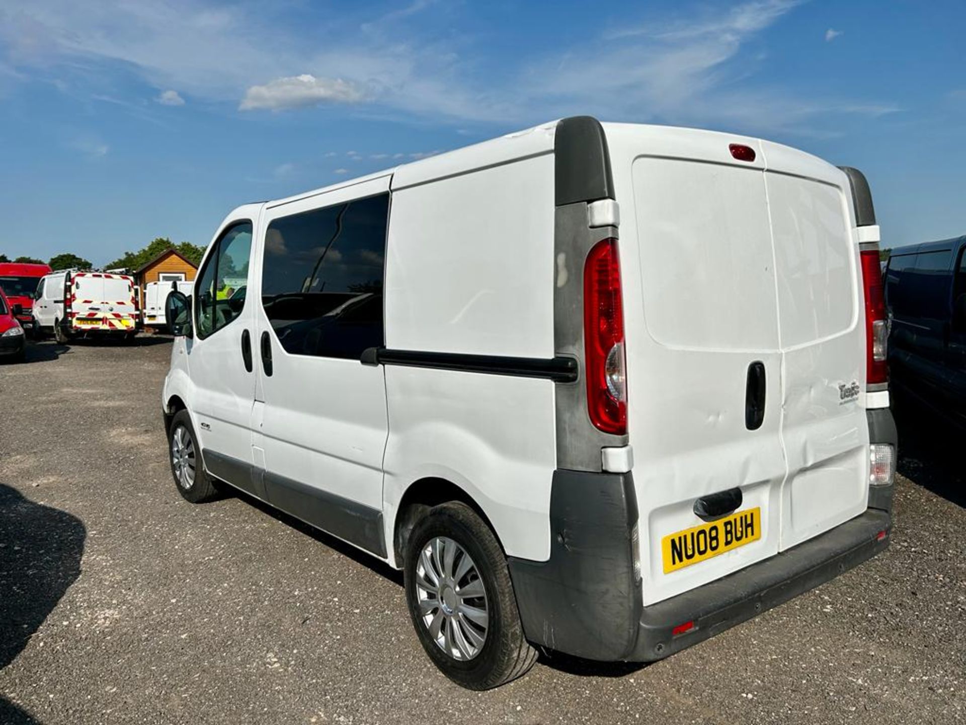 2008 RENAULT TRAFIC SL29 DCI 115 WHITE PANEL VAN *NO VAT* - Image 2 of 11