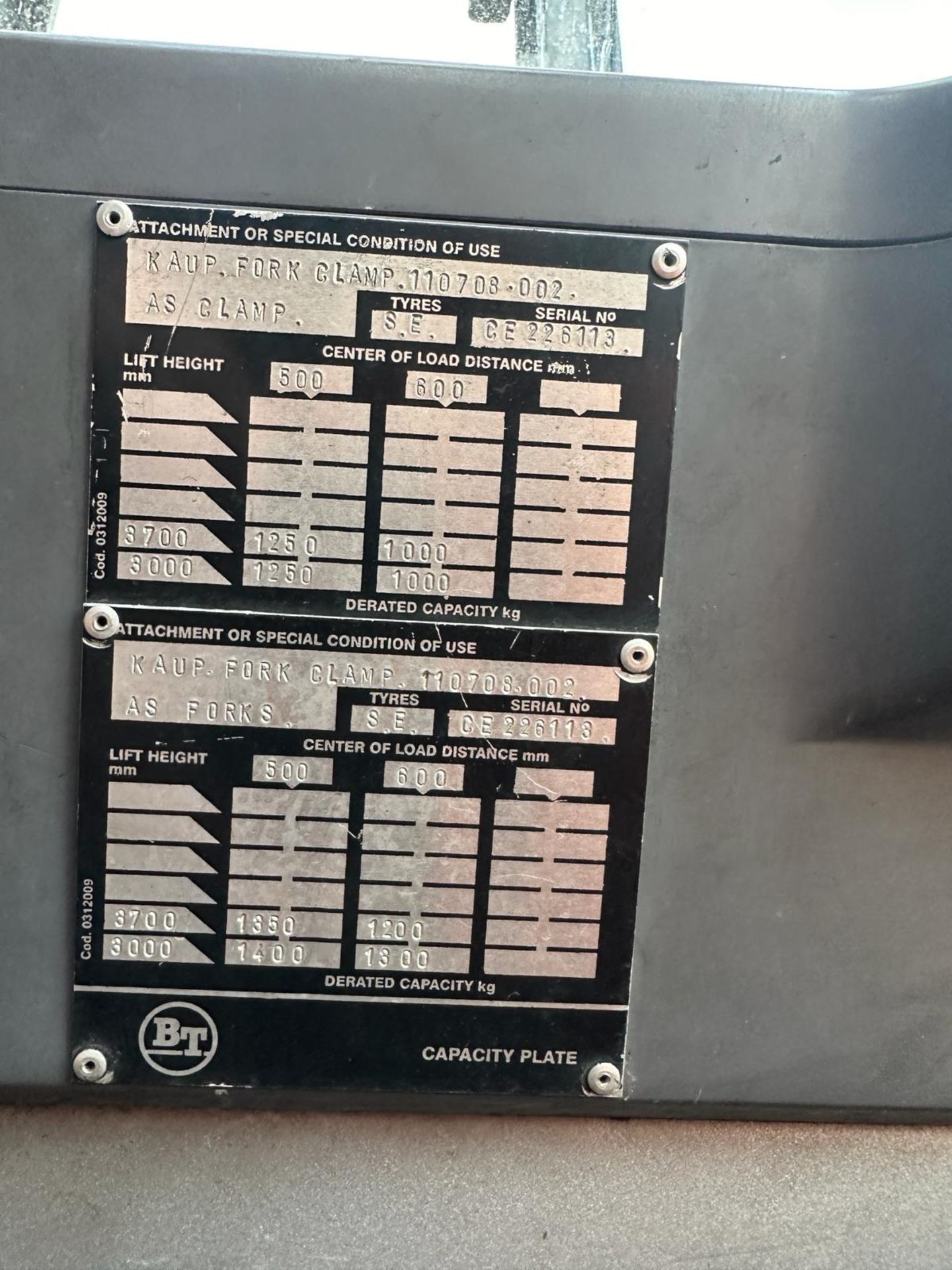 2003 2 ton LPG Fork Lift *PLUS VAT* - Bild 10 aus 14