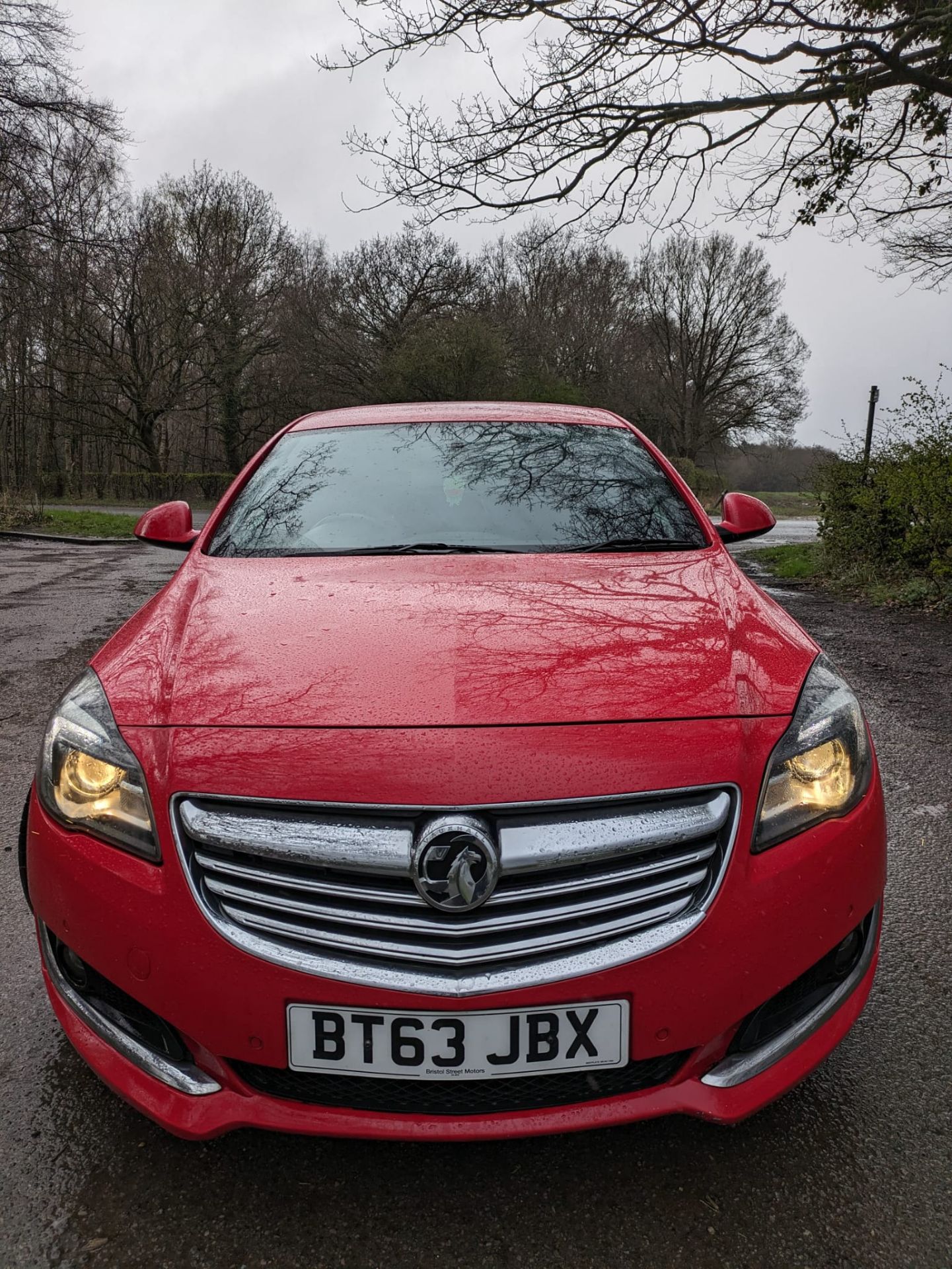 2013 VAUXHALL INSIGNIA SRI NAV VX CDTIECO SS RED HATCHBACK *NO VAT* - Image 2 of 20