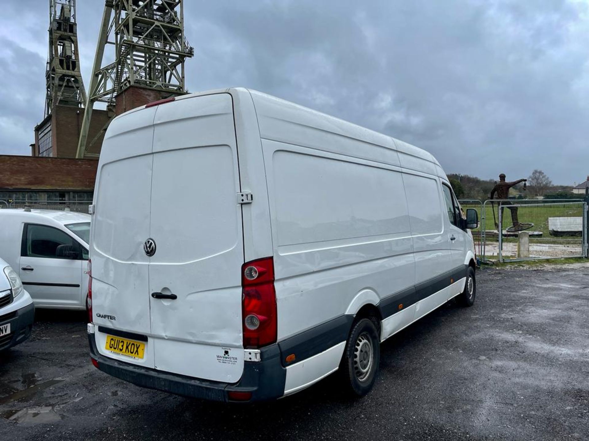 2013 VOLKSWAGEN CRAFTER CR35 TDI 136 LWB WHITE VAN *NO VAT* - Image 5 of 11