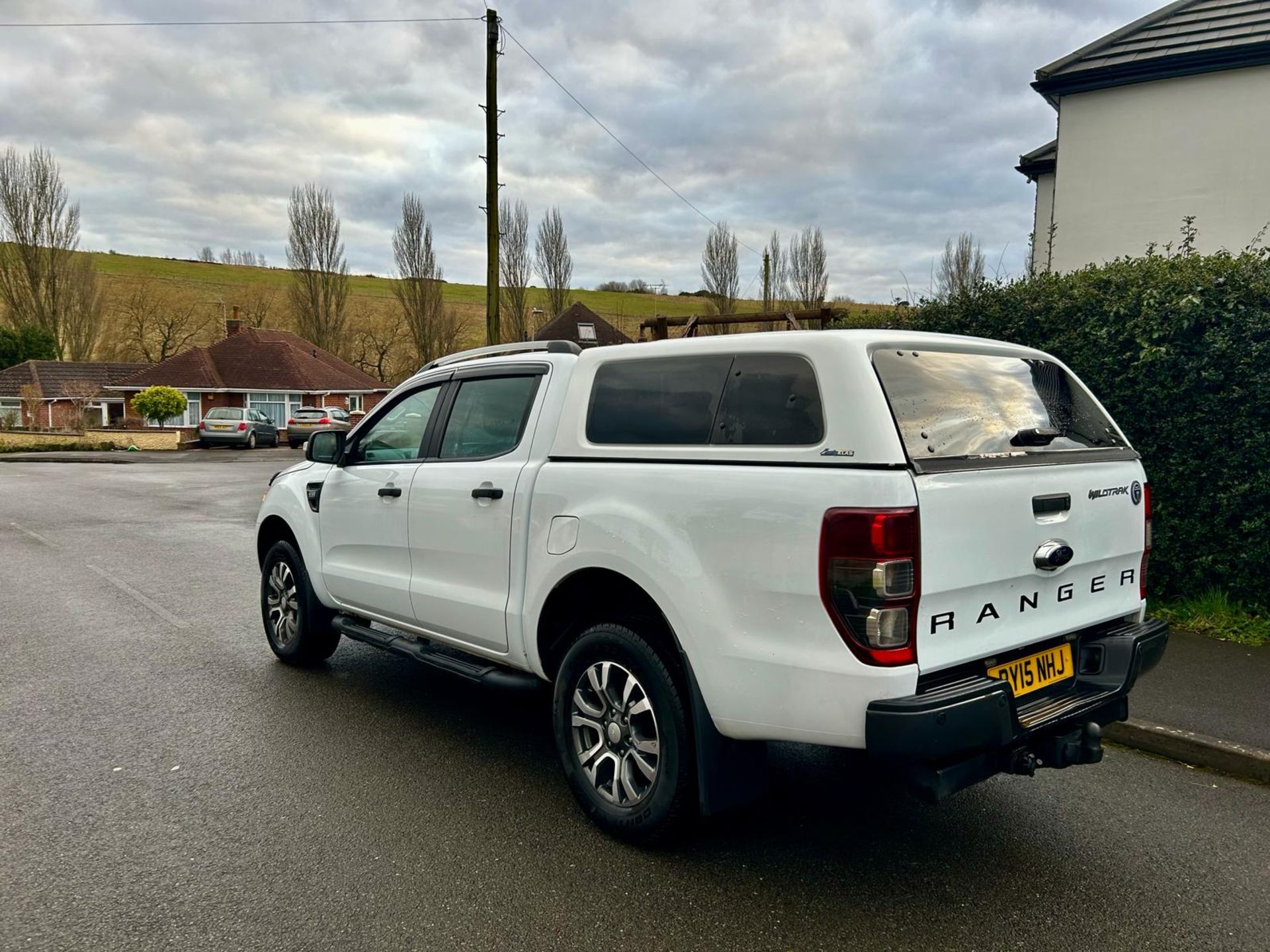 2015 FORD RANGER WILDTRAK 4X4 TDCI AUTO WHITE PICK UP *NO VAT* - Image 8 of 23