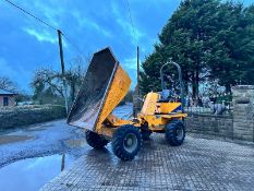 2010 THWAITES 3 TON SWIVEL SKIP DUMPER *PLUS VAT*