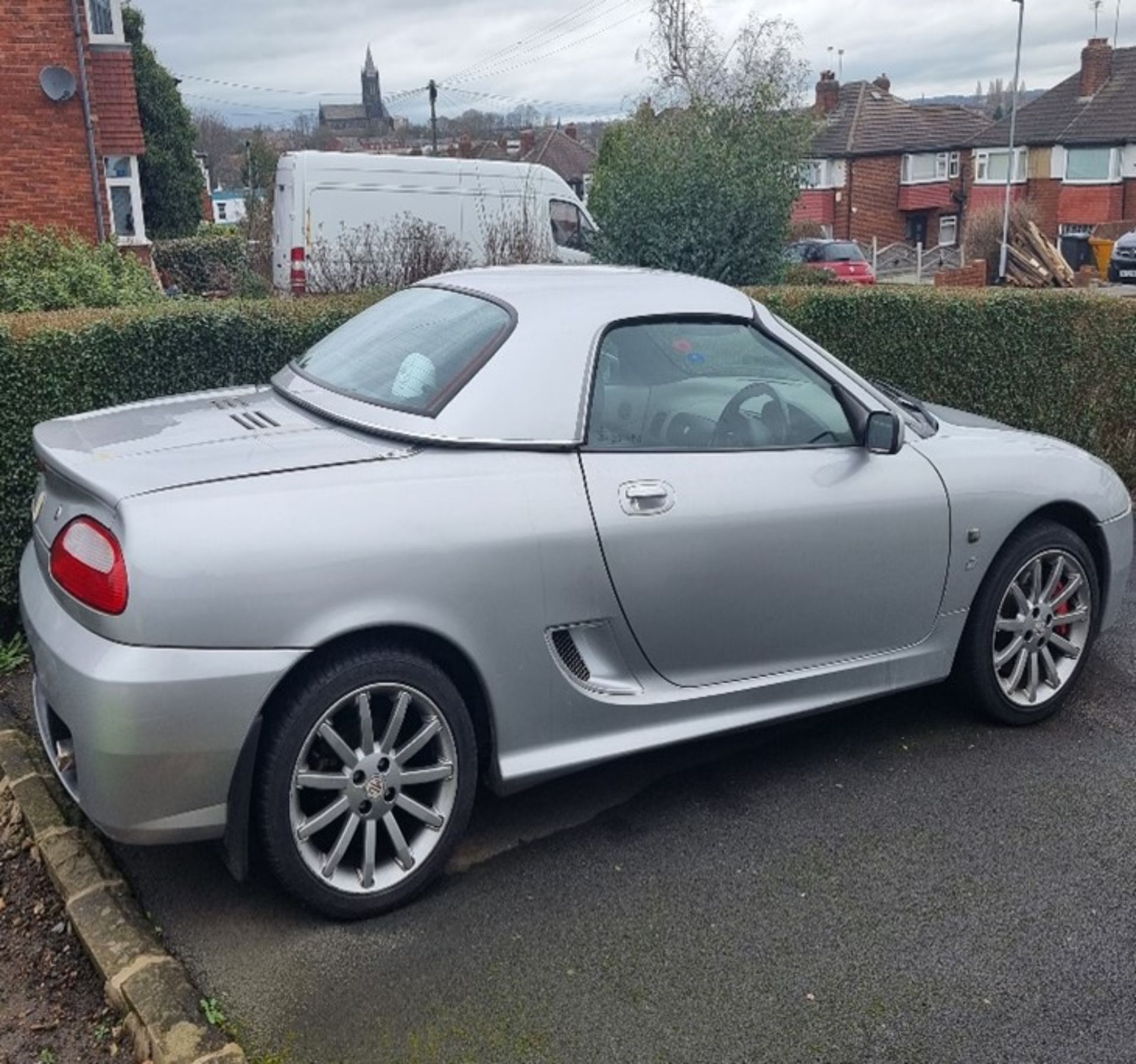 2004 MG TF 115 SUNSTORM SE SILVER CONVERTIBLE *NO VAT* - Image 4 of 11