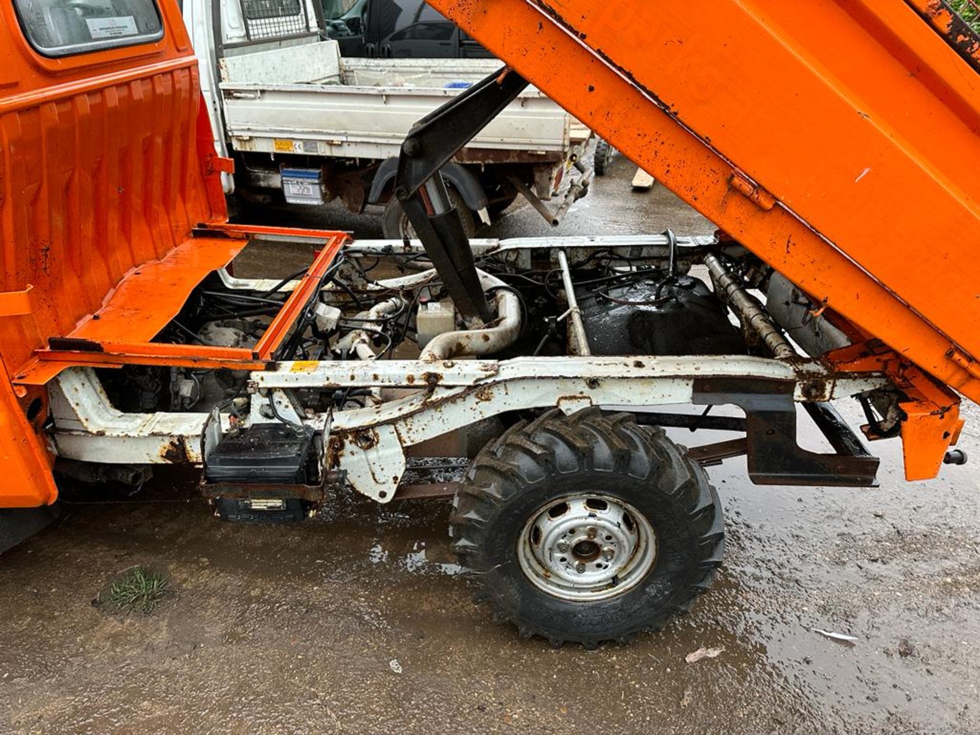 2008 PIAGGIO PORTER ORANGE PICK UP TIPPER *NO VAT* - Image 5 of 13