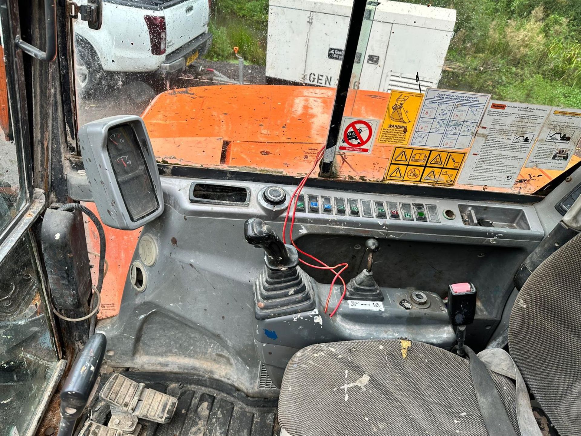 2012 DOOSAN DX80R EXCAVATOR WITH 5 TINE ORANGE PEEL GRAB *PLUS VAT* - Bild 21 aus 23