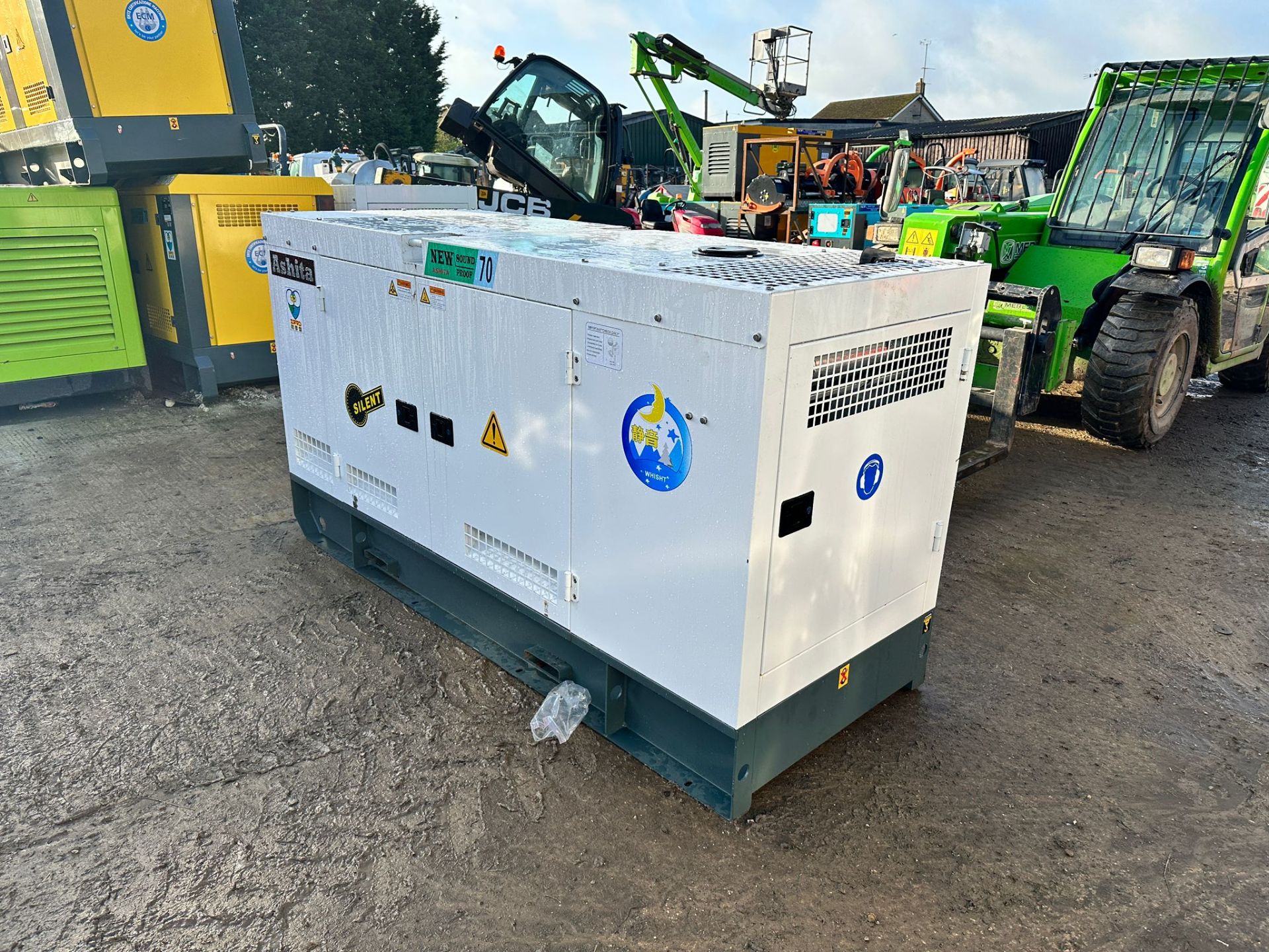 NEW/UNUSED 70KVA DIESEL SOUND PROOF GENERATOR *PLUS VAT* - Image 2 of 9