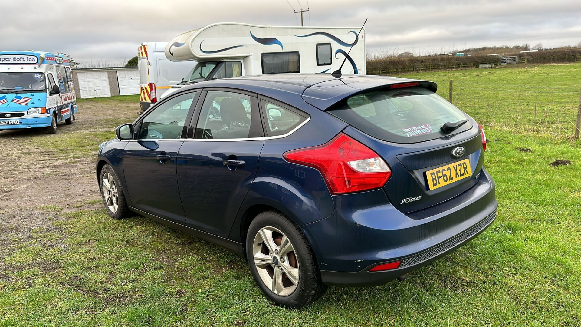 2012 FORD FOCUS ZETEC TDCI BLUE HATCHBACK *NO VAT* - Image 5 of 14