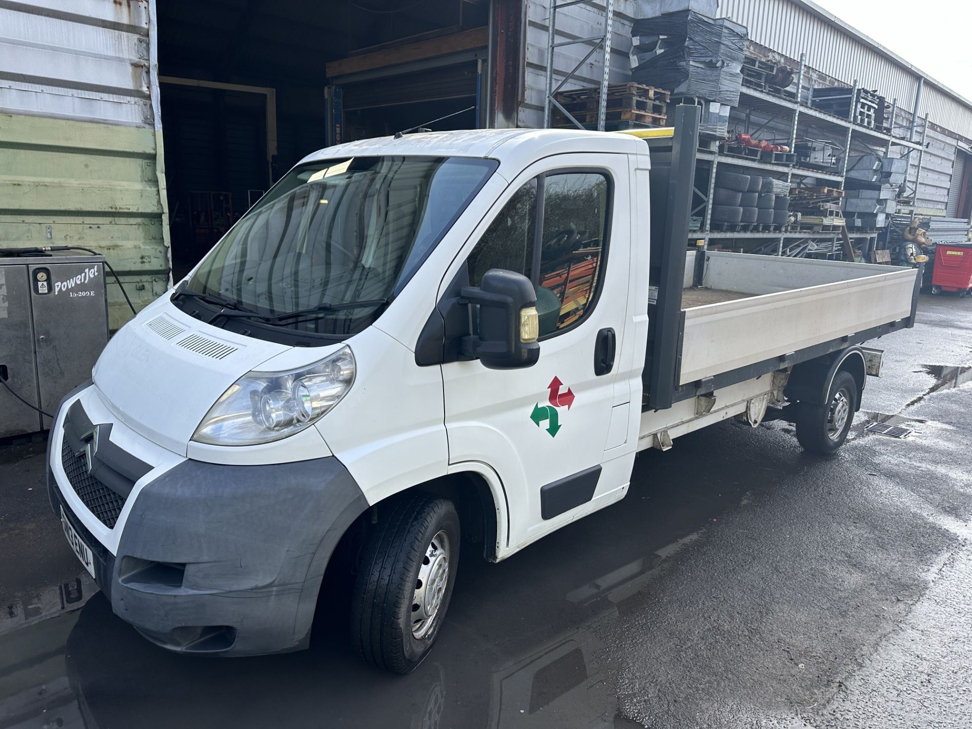 2013 CITROEN RELAY 35 L3 LWB PICK UP HDI WHITE VAN *NO VAT*