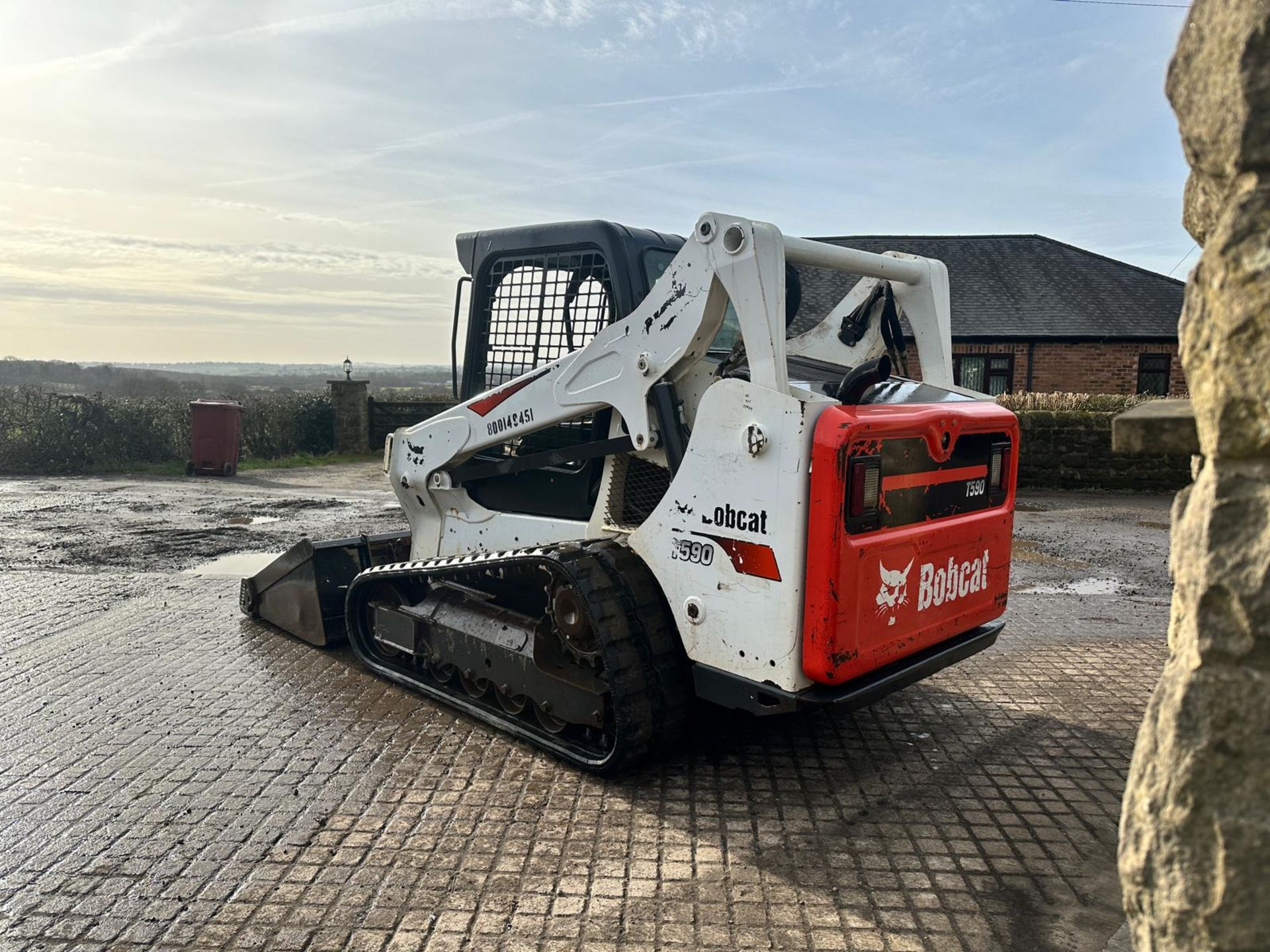 2017 BOBCAT T590 TRACKED SKIDSTEER LOADER *PLUS VAT* - Image 6 of 21