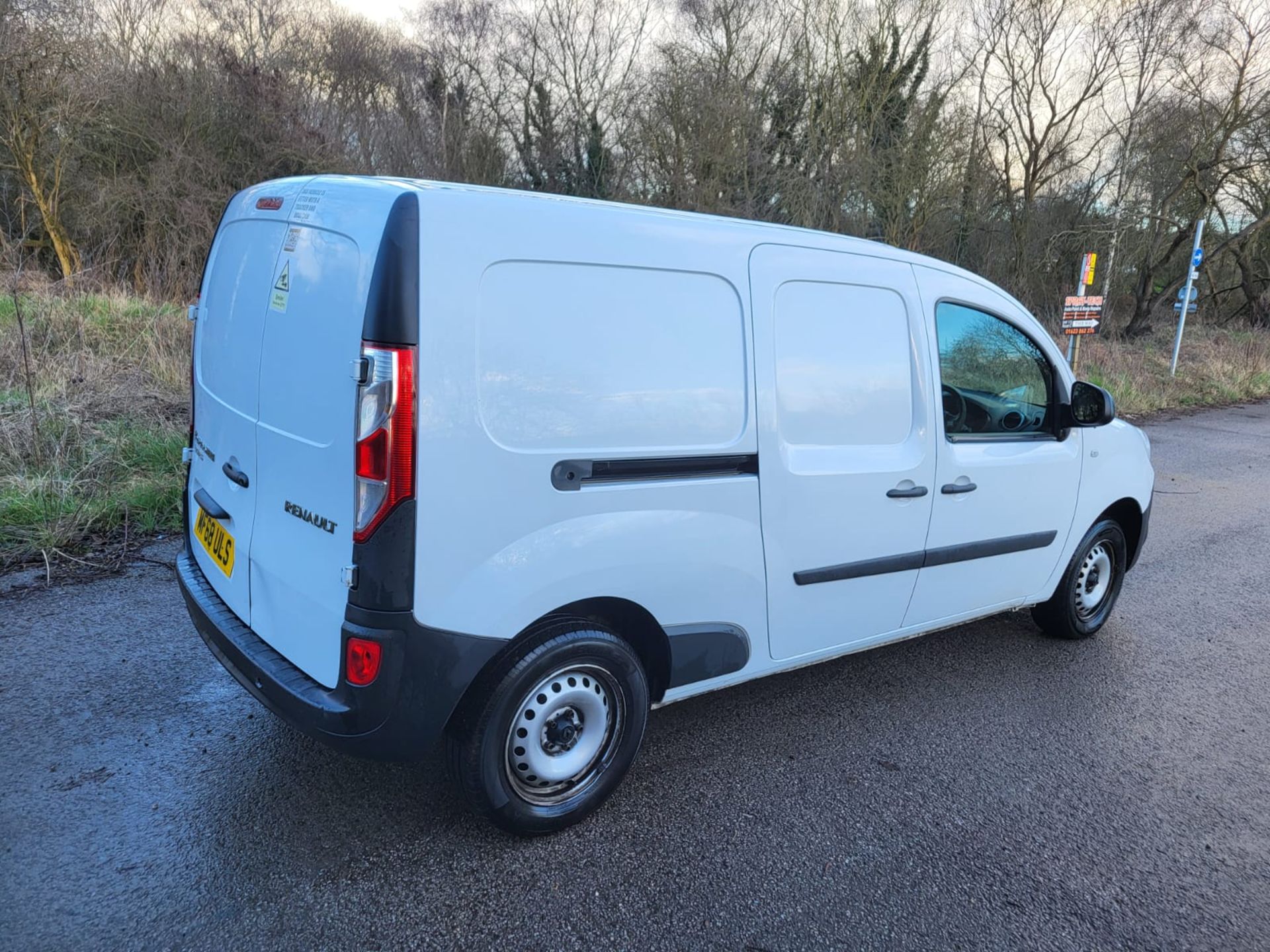 2018 RENAULT KANGOO MAXI LL21 BNES DCI A WHITE PANEL VAN *NO VAT* - Image 8 of 17