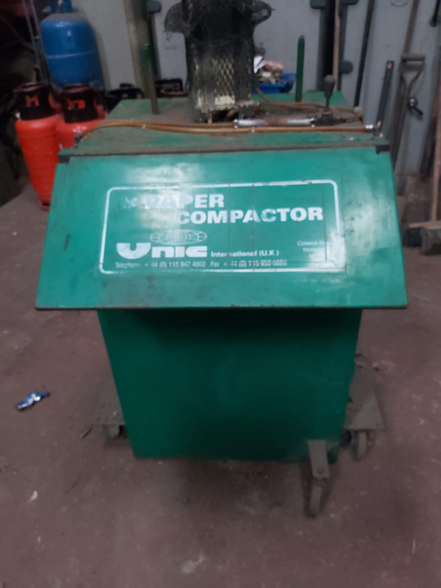 WASTE PAPER COMPACTOR *NO VAT*