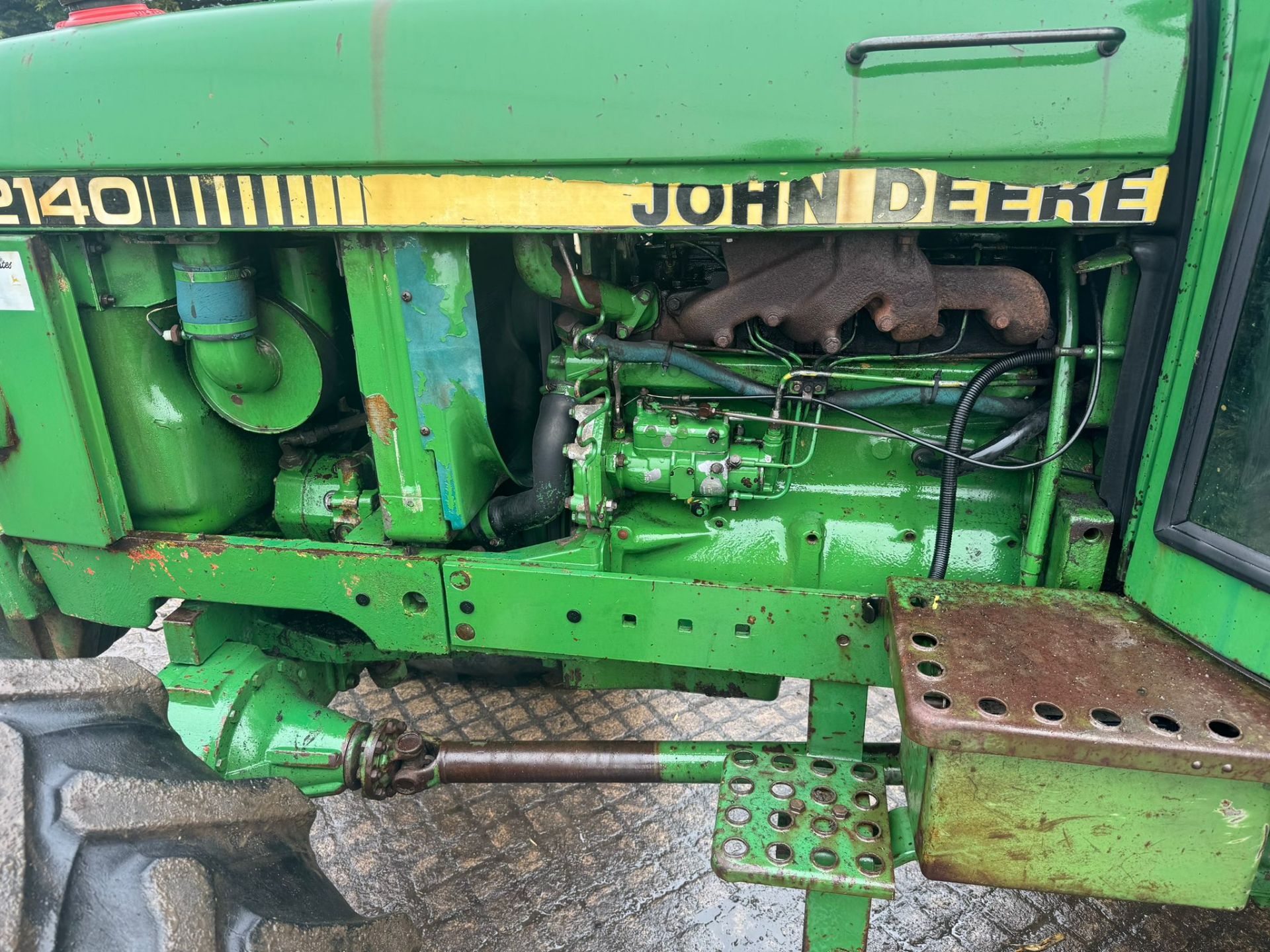 JOHN DEERE 2140 4 WHEEL DRIVE TRACTOR 80 HP *PLUS VAT* - Image 14 of 14