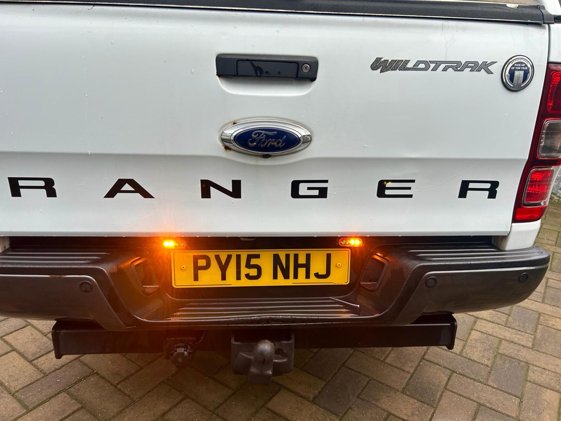 2015 FORD RANGER WILDTRAK 4X4 TDCI AUTO WHITE PICK UP *NO VAT* - Image 11 of 23