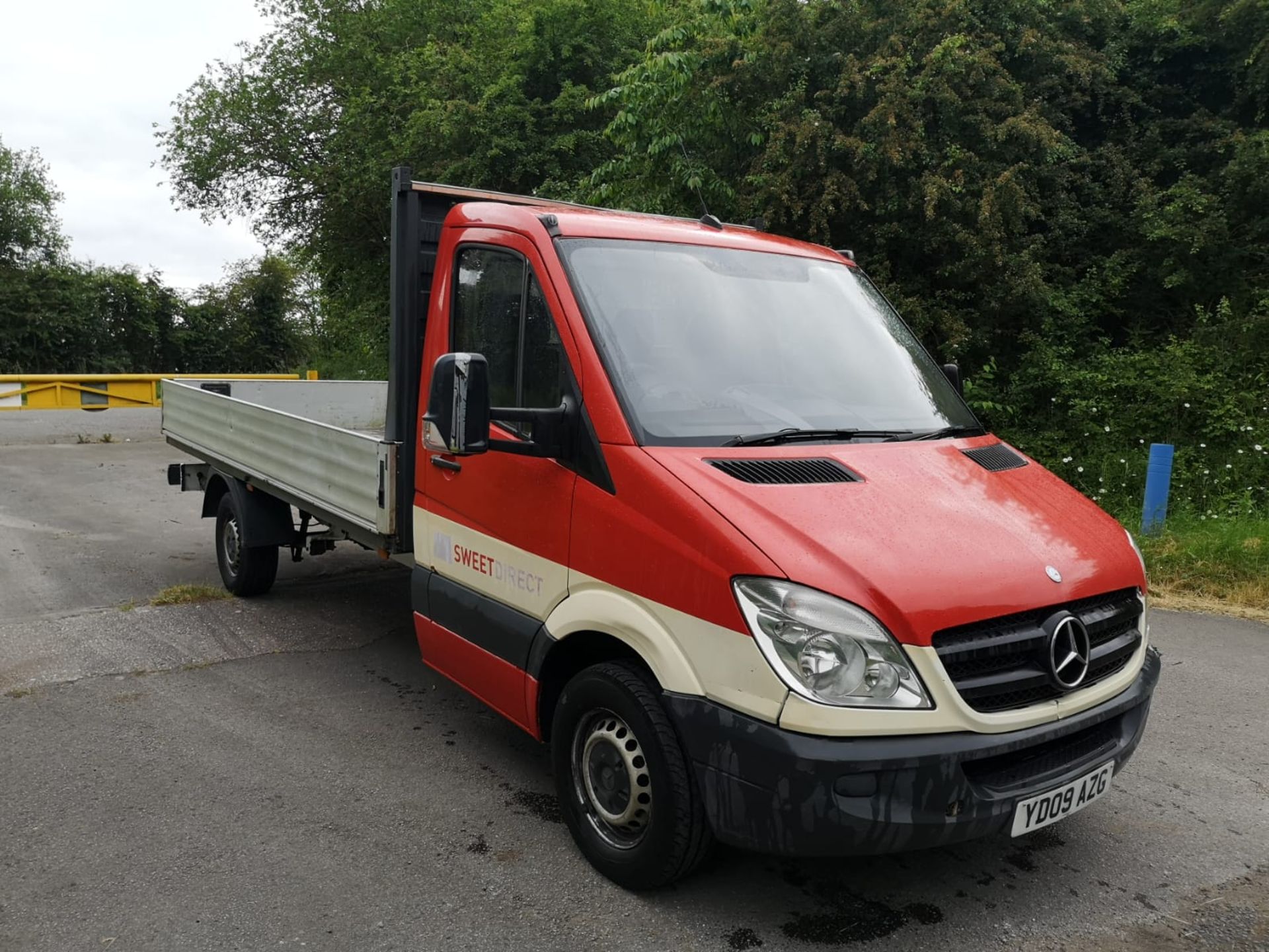 2009/09 REG MERCEDES SPRINTER 311 CDI LWB 2.2 DIESEL DROPSIDE, SHOWING 1 FORMER KEEPER *NO VAT*