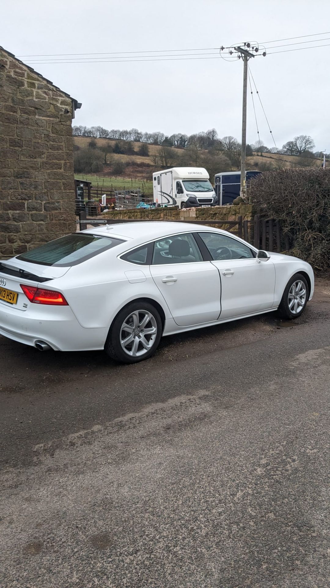 2013 AUDI A7 SE TDI QUATTRO AUTO WHITE *NO VAT* - Image 3 of 7