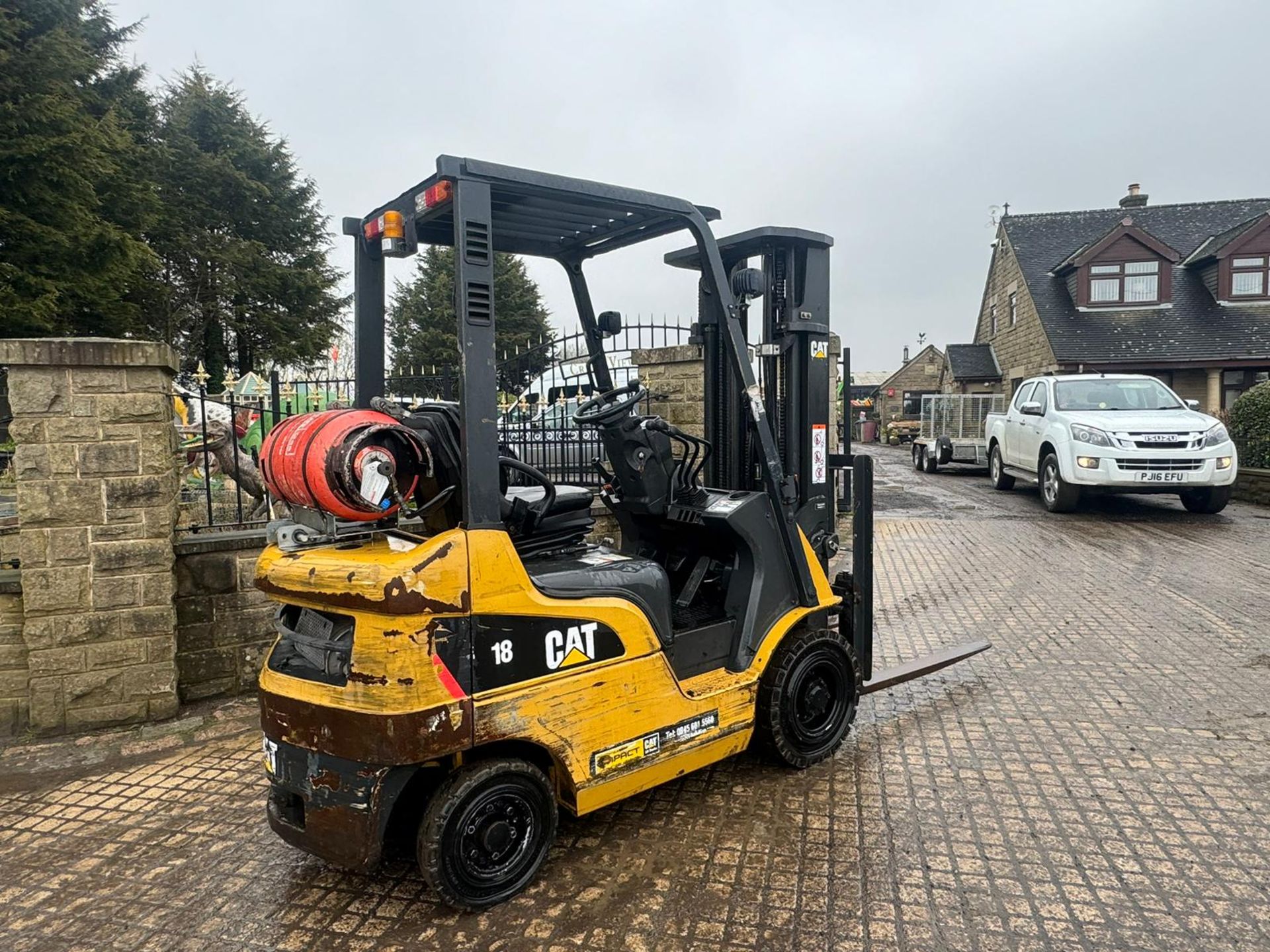 2017 CAT GP18NT 1.8 TON FORKLIFT *PLUS VAT* - Image 7 of 13