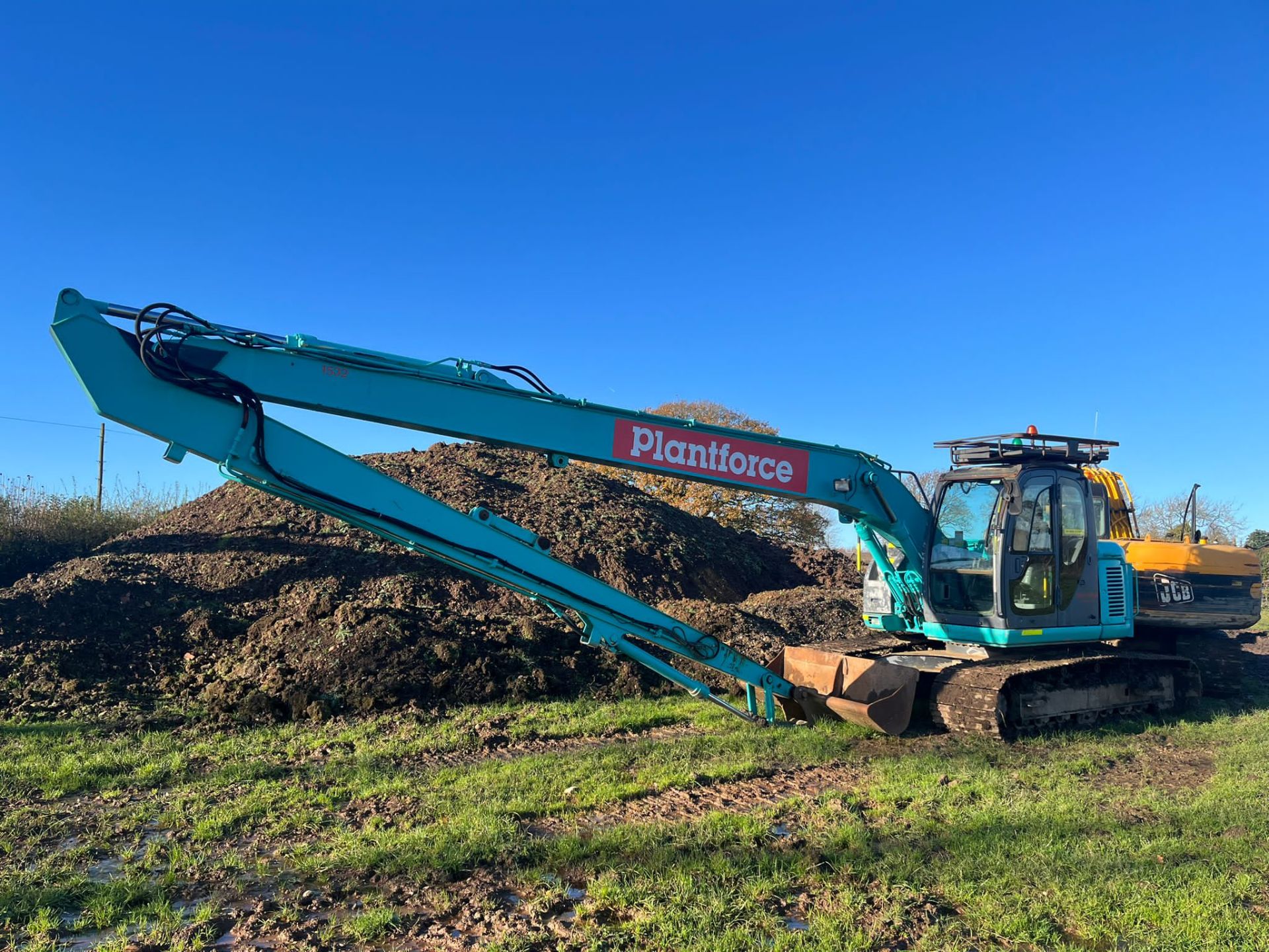 2007 KOBELCO/NEW HOLLAND E135SR LONG REACH EXCAVATOR *PLUS VAT*