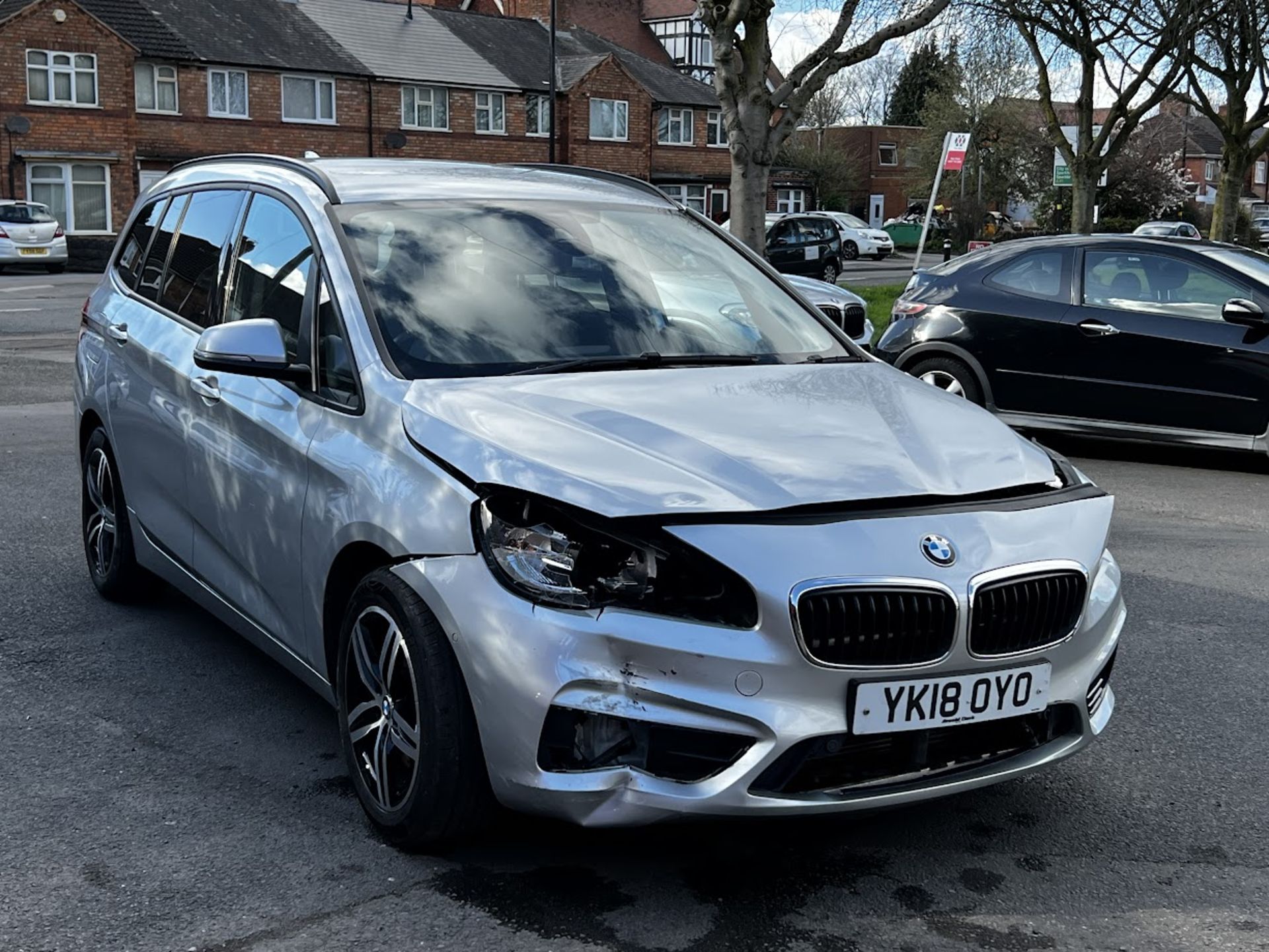 2018/18 BMW 218D SPORT GRAN TOURER CAT N LIGHT DAMAGED SALVAGE (INSURANCE VALUED £17,900) *NO VAT* - Image 6 of 9