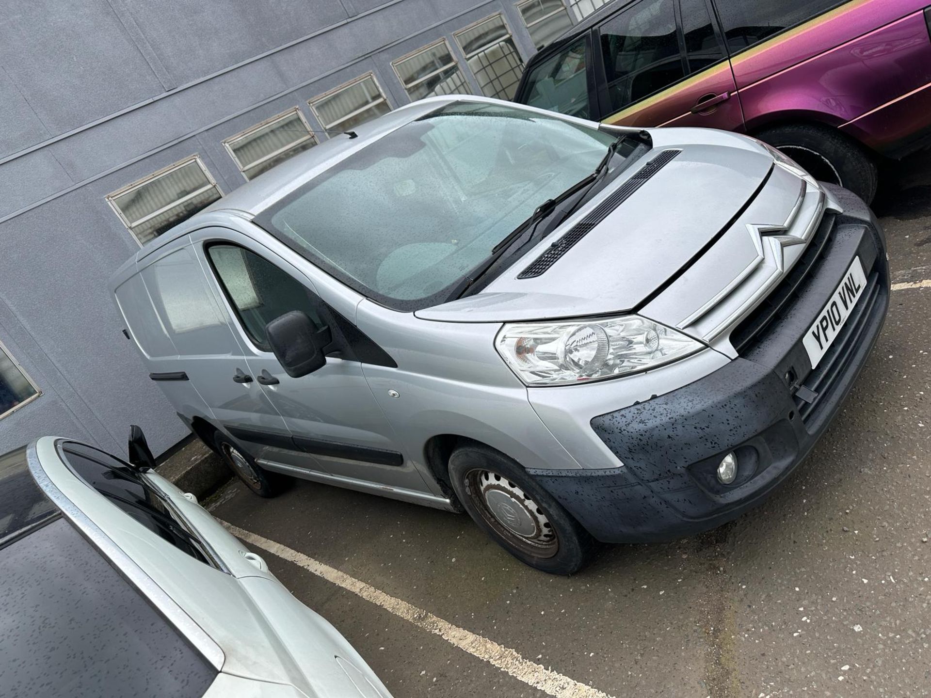 2010 CITROEN DISPATCH 1000 HDI 120 SWB SILVER PANEL VAN - NON RUNNER *NO VAT* - Image 2 of 4