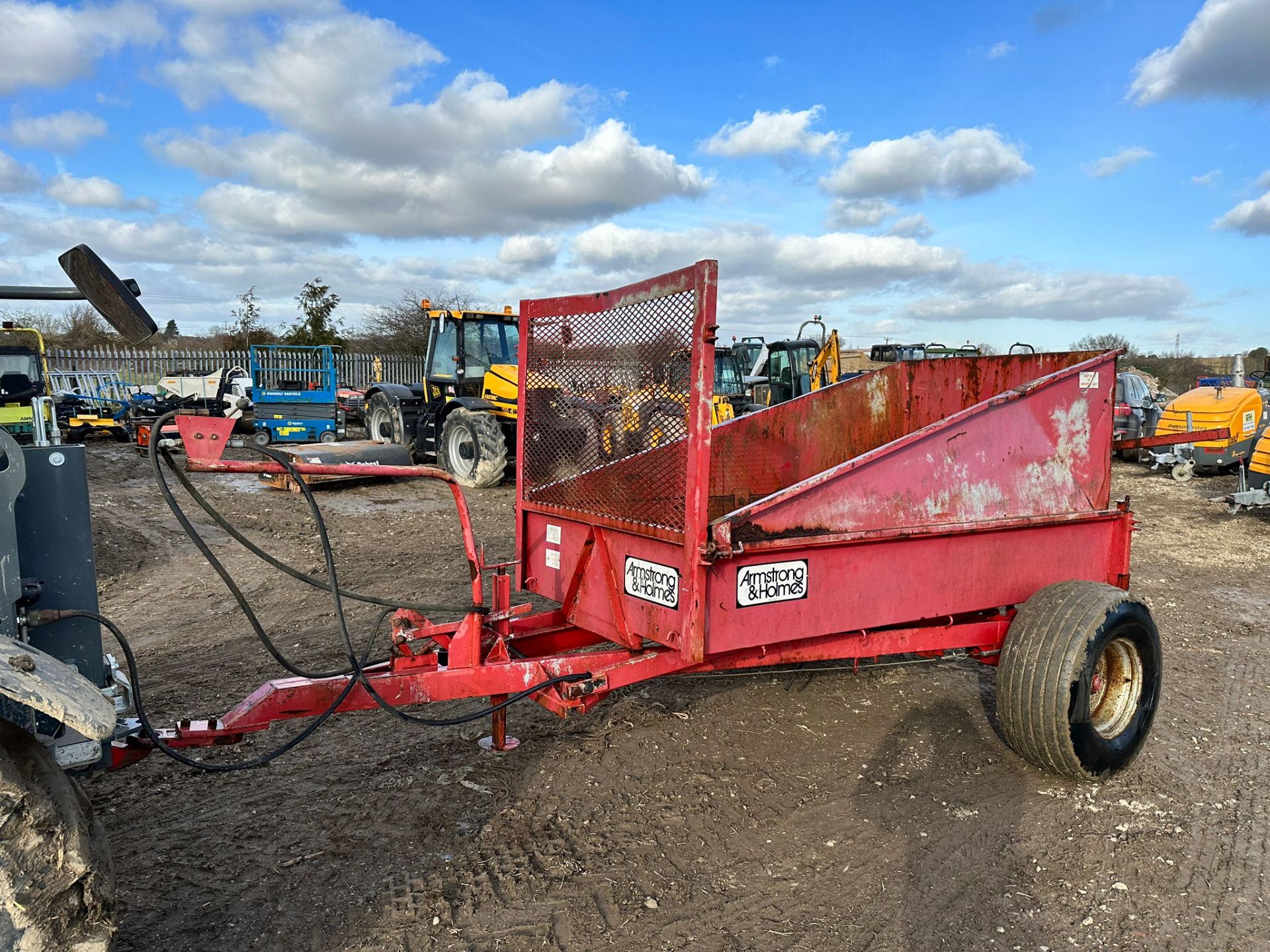 Armstrong & Holmes High Tip Single Axle Tipping Trailer *PLUS VAT* - Image 2 of 13