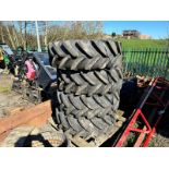 Set Of 4 JCB Tyres *PLUS VAT*