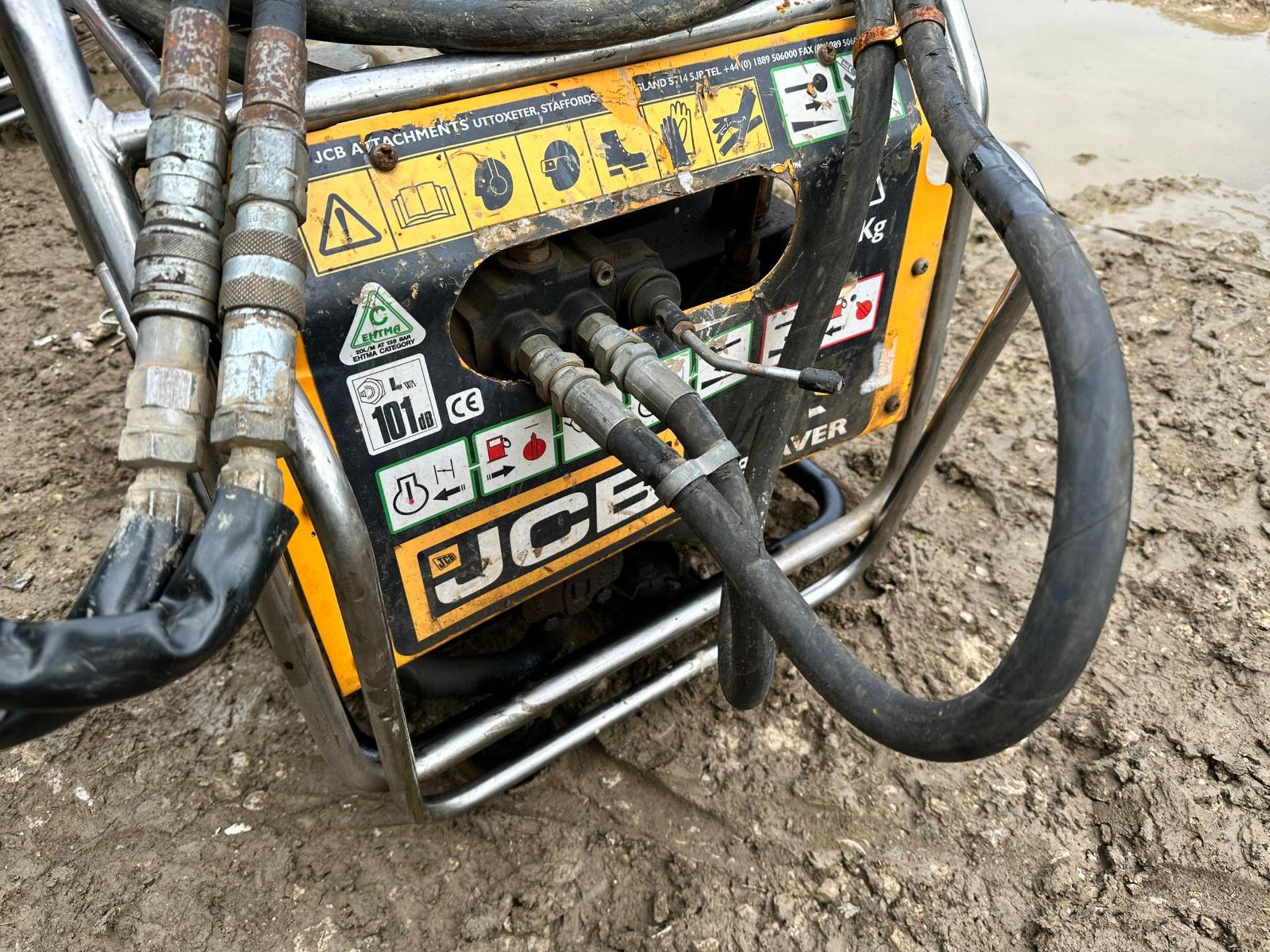 2015 JCB BEAVER HYDRAULIC POWER PACK WITH HOSES AND BREAKER *PLUS VAT* - Image 8 of 8
