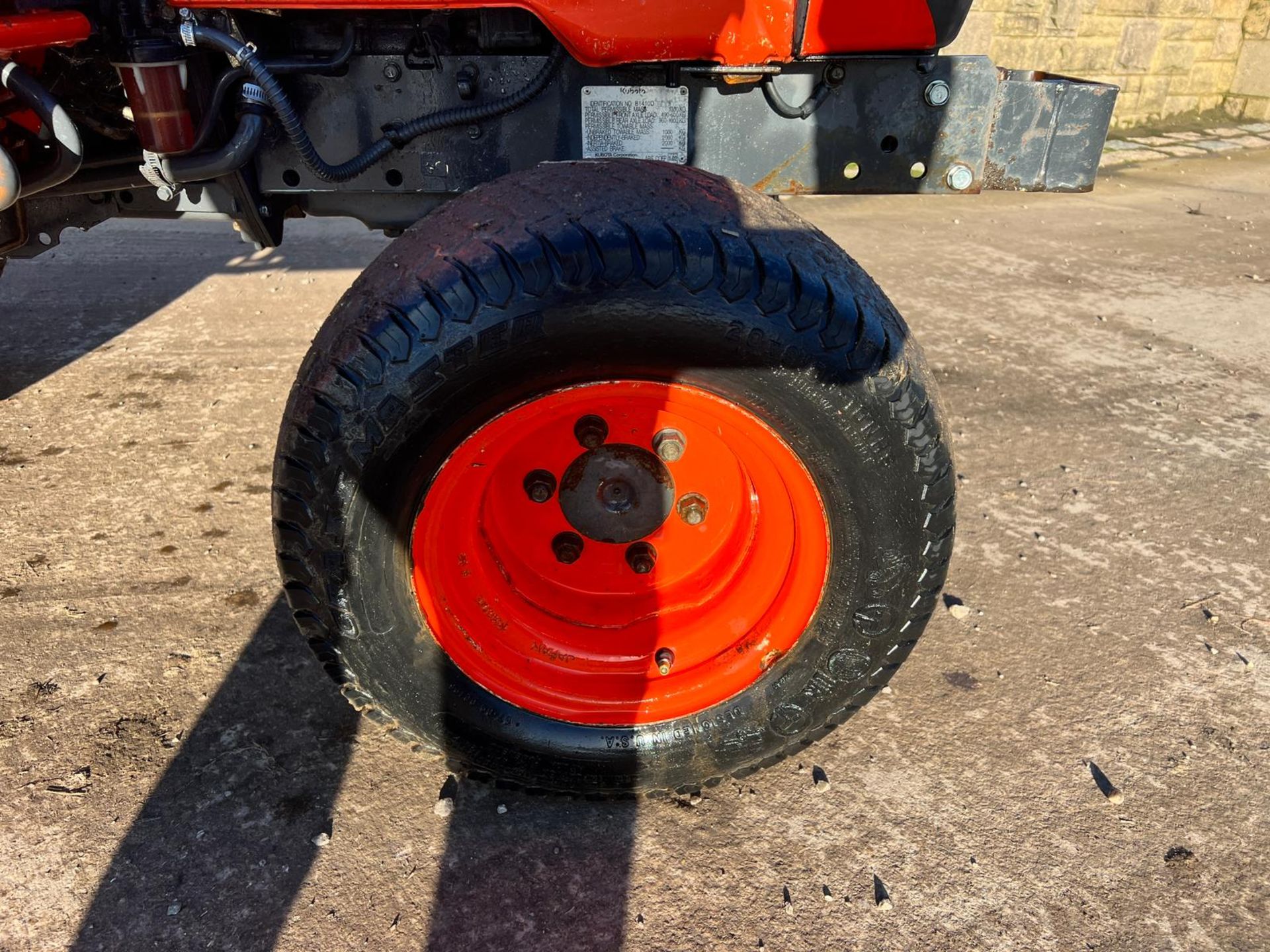 KUBOTA B1410 4WD COMPACT TRACTOR WITH WESSEX 4FT MENAGE LEVELLER *PLUS VAT* - Bild 7 aus 15