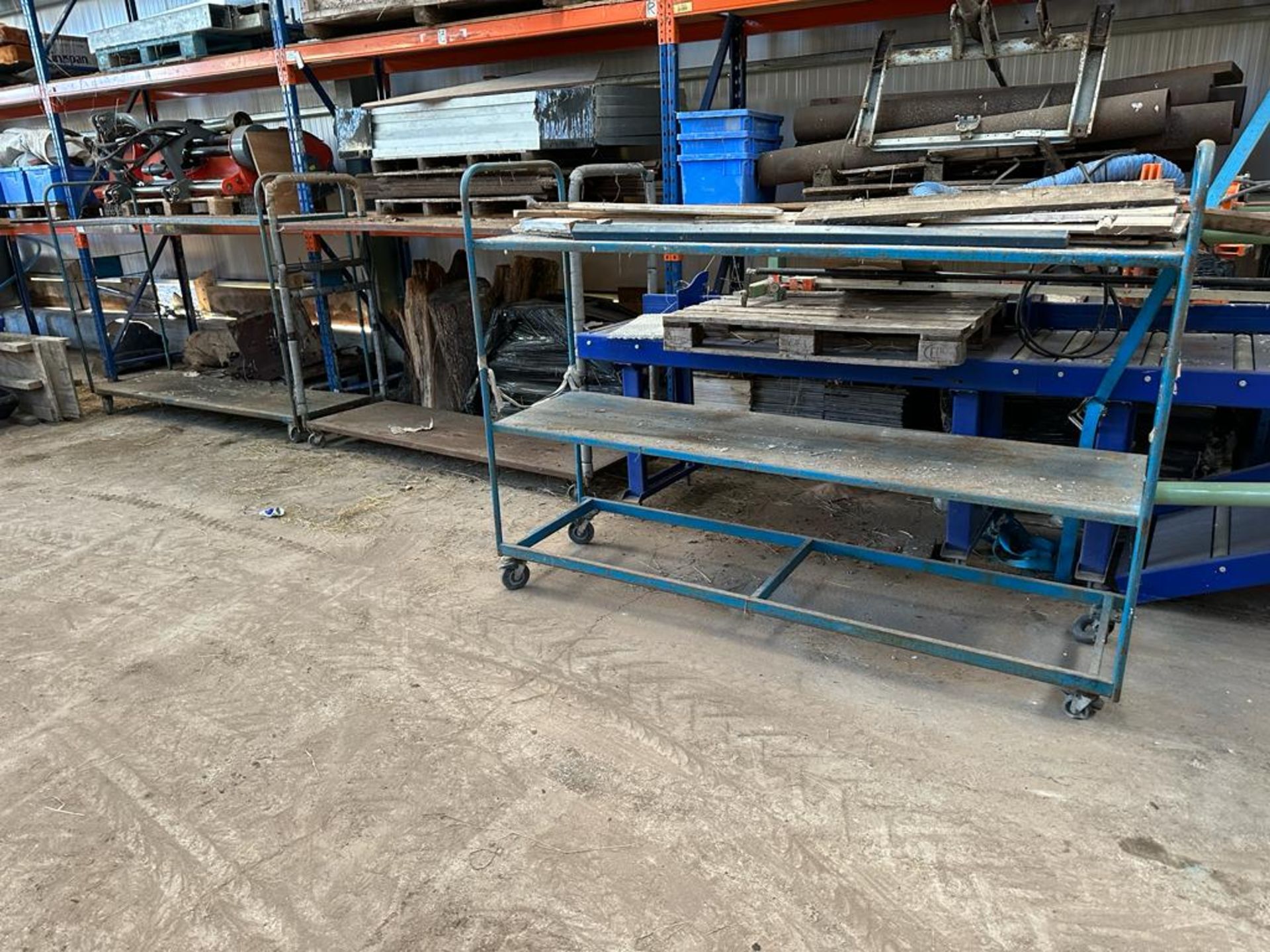 3 x Warehouse Trolleys/ Shelving - NO RESERVE *NO VAT* - Image 4 of 5