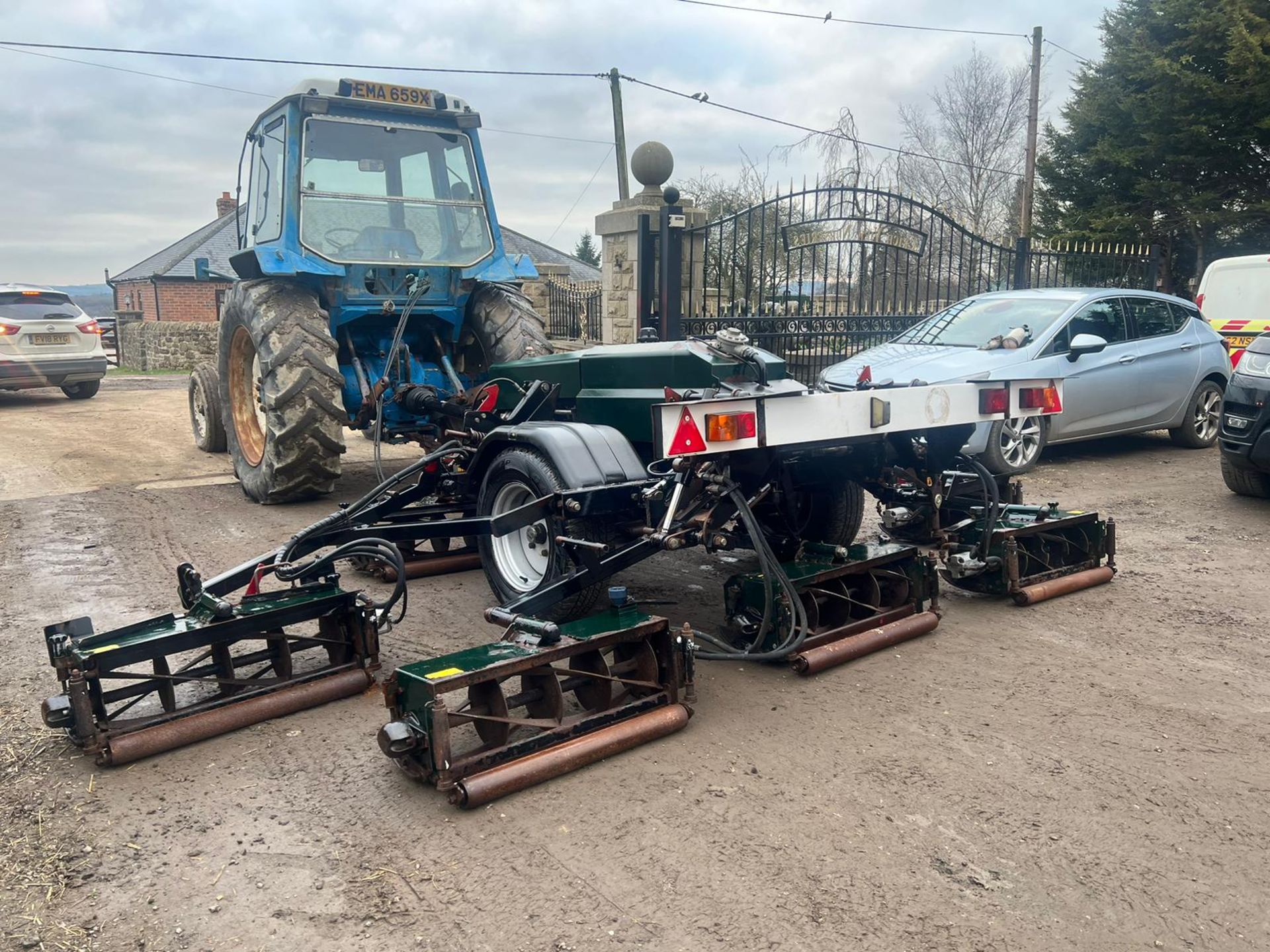 Hayter TM749 7 Gang Single Axle Tow Behind Cylinder Mower *PLUS VAT* - Image 13 of 14