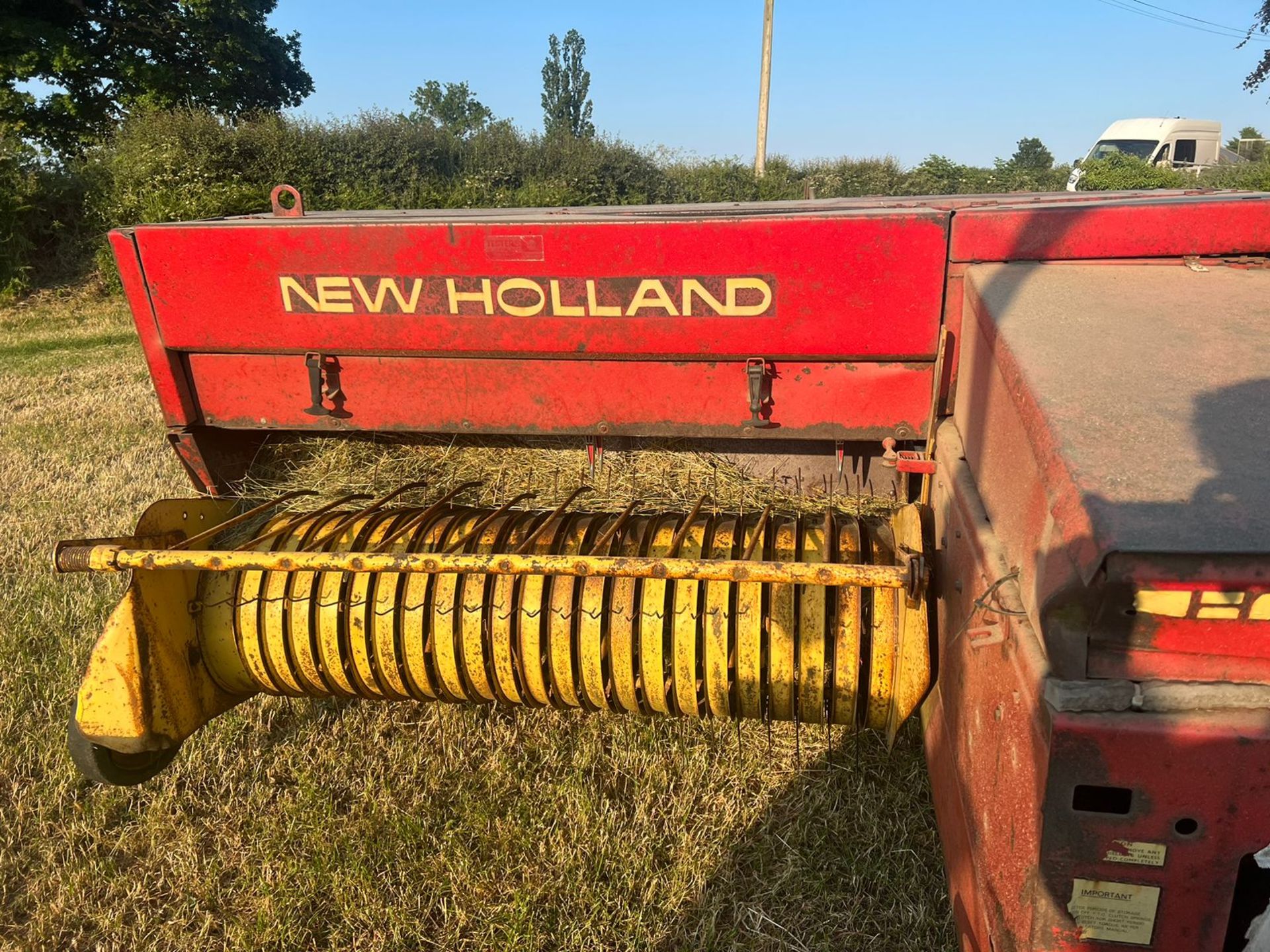 NEW HOLLAND SUPER HAYLINER 376 SQUARE BALER *NO VAT* - Bild 3 aus 9