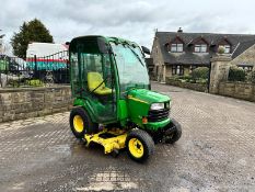 JOHN DEERE X595 24HP 4WD DIESEL COMPACT TRACTOR WITH UNDERSLUNG DECK *PLUS VAT*