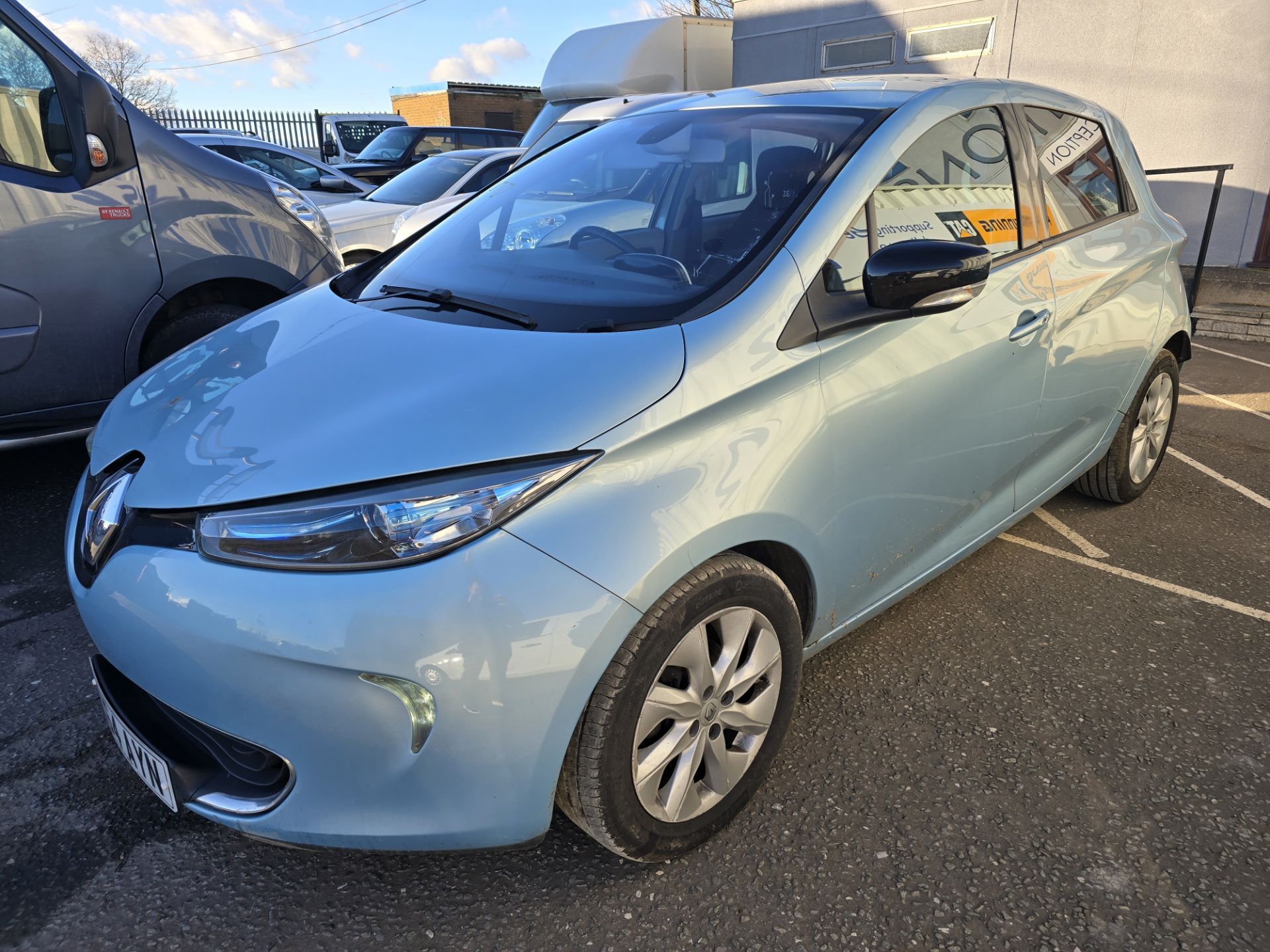 2014/64 REG RENAULT ZOE DYNAMIQUE INTENSE AUTOMATIC ELECTRIC BLUE HATCHBACK *NO VAT* - Bild 3 aus 13