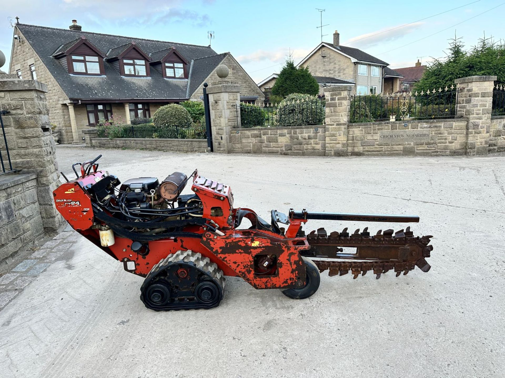 2011 DITCHWITCH RT24 TRACKED PEDESTRIAN TRENCHER *PLUS VAT* - Bild 6 aus 19