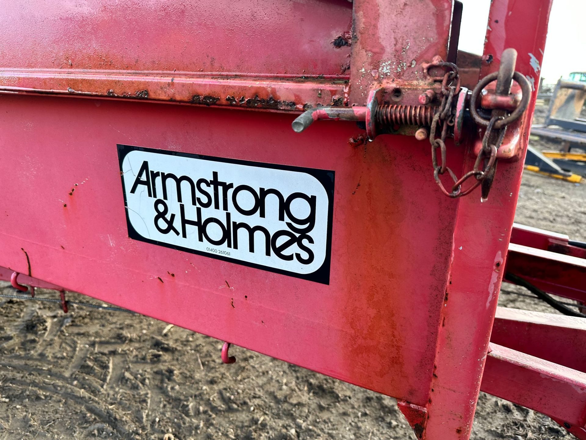 Armstrong & Holmes High Tip Single Axle Tipping Trailer *PLUS VAT* - Image 11 of 13