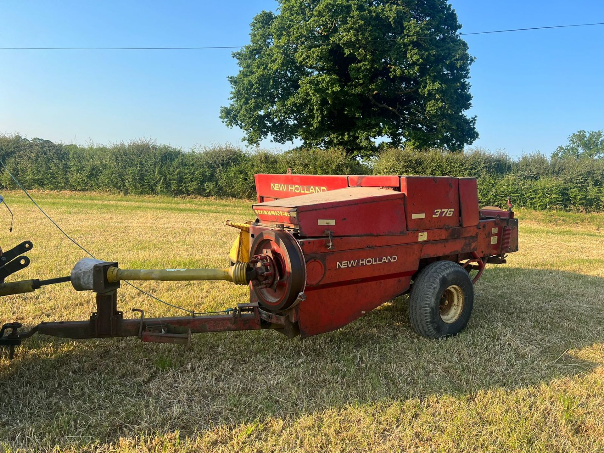 NEW HOLLAND SUPER HAYLINER 376 SQUARE BALER *NO VAT* - Image 7 of 9