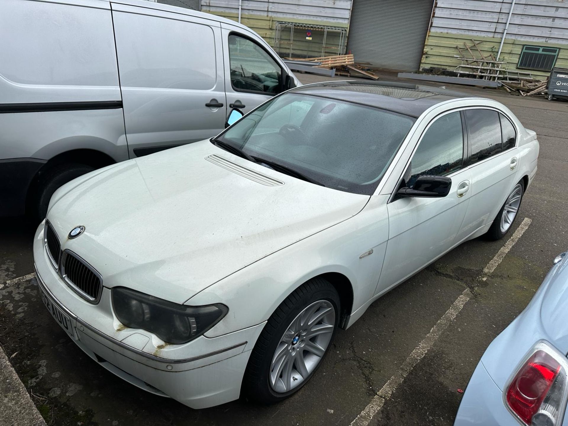 2002 BMW 745 LI AUTO WHITE SALOON - NON RUNNER *NO VAT*